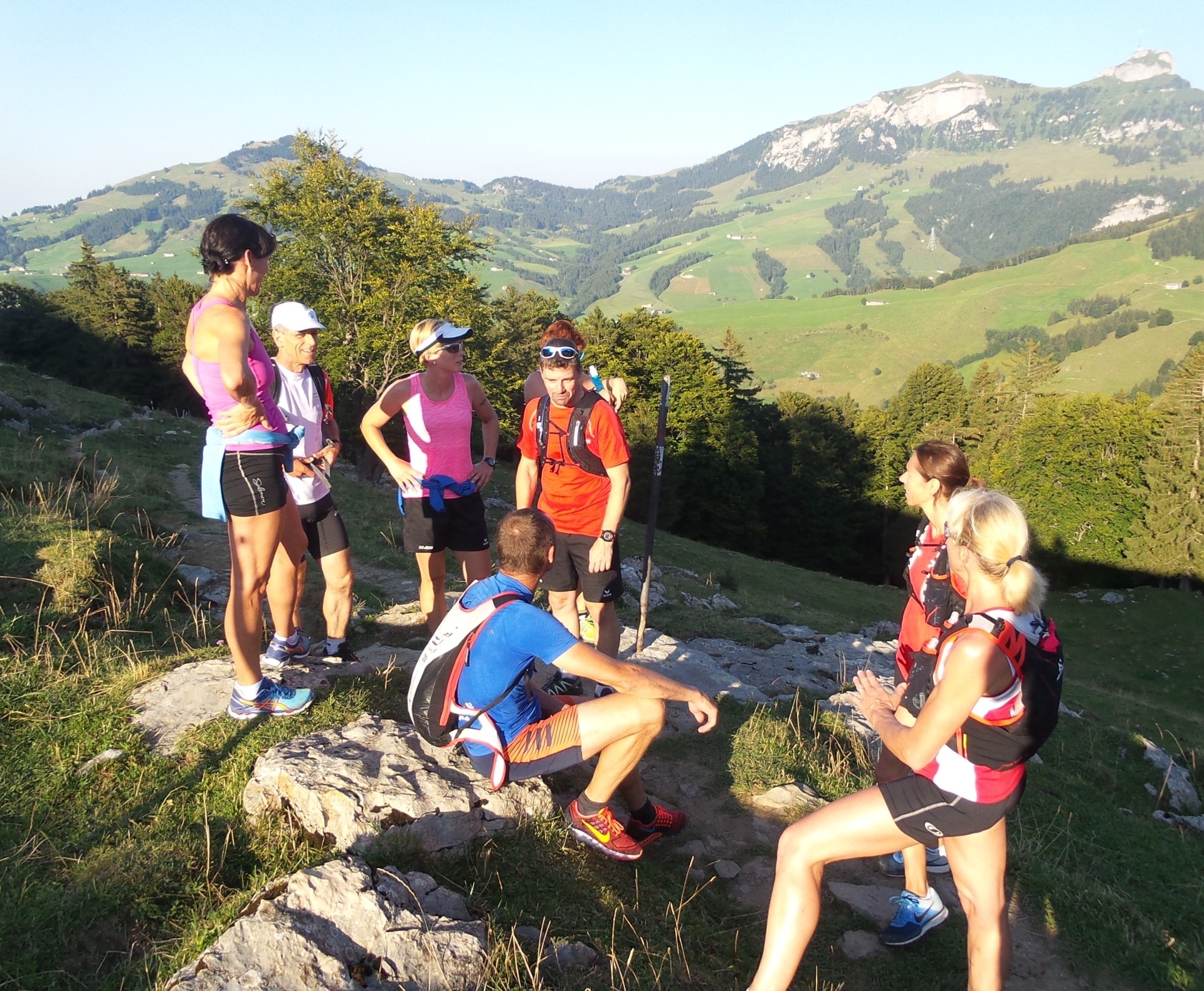 Pause oberhalb Schwende