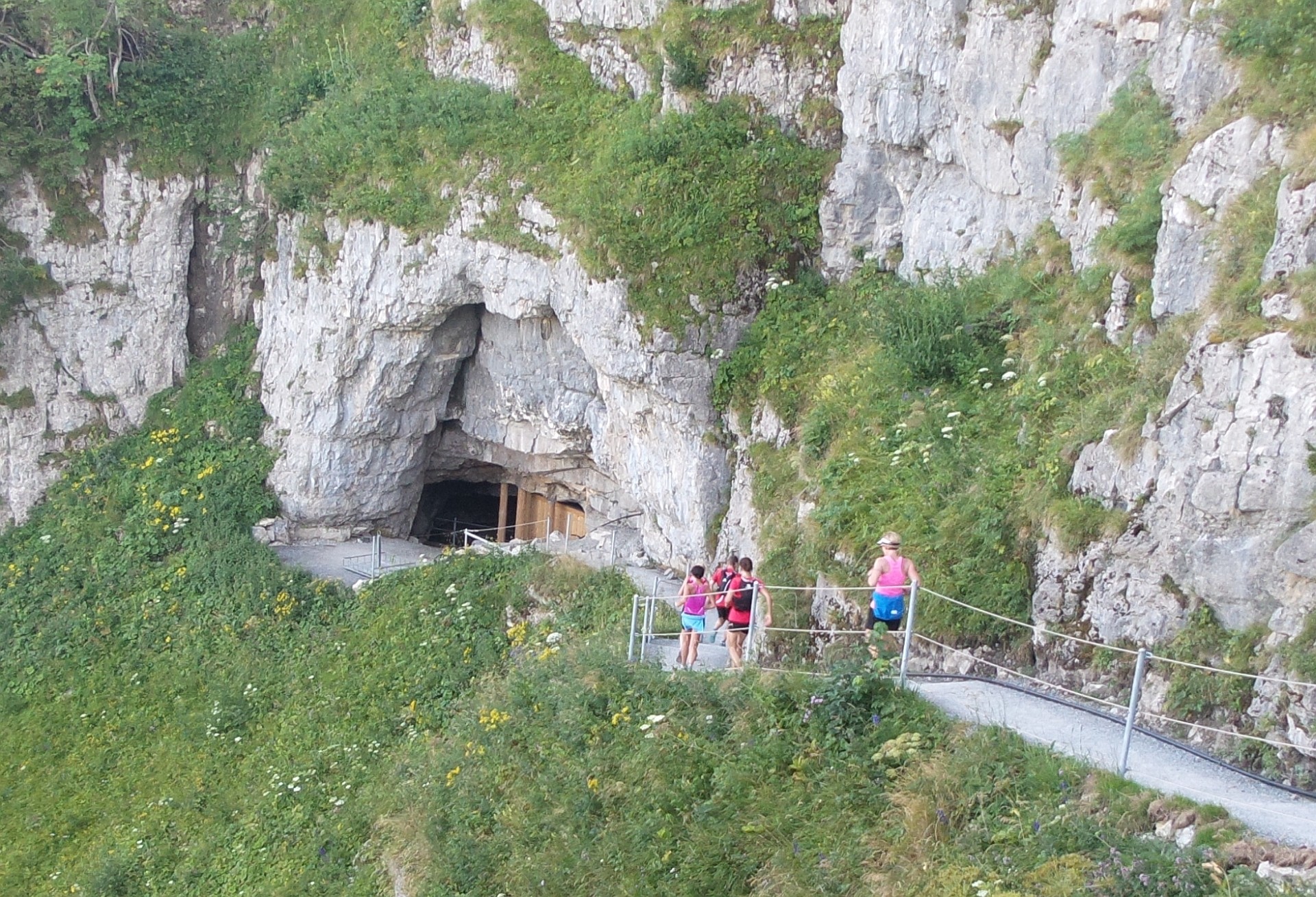 Oberer Eingang Wildkirchli-Höhle