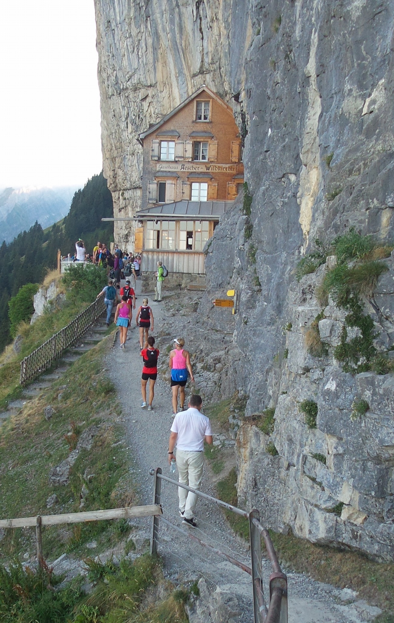 Das Ziel: Berggasthaus Äscher