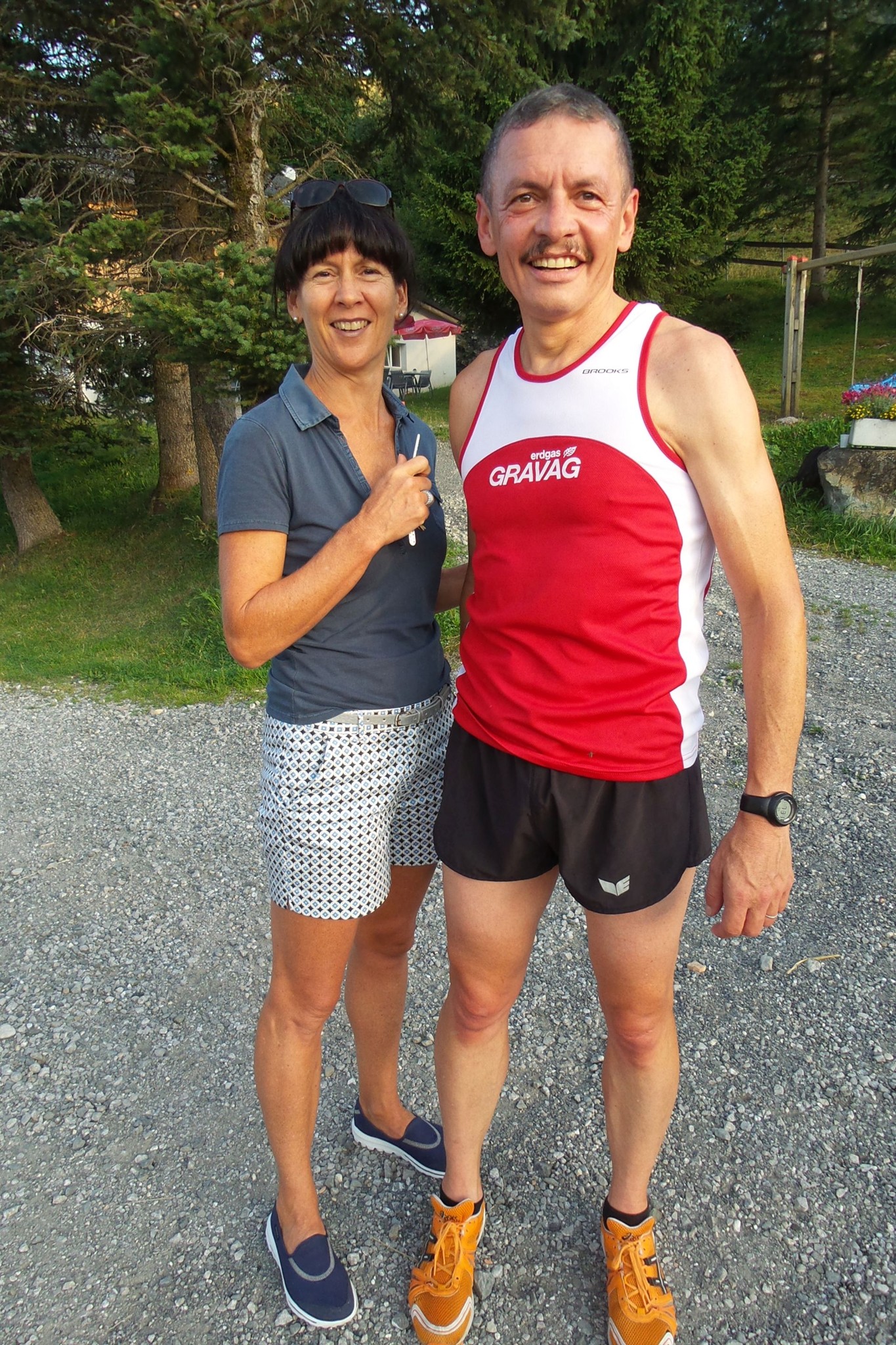 Roland Segmüller, war heuer zum 24. Mal am Schwammlauf dabei