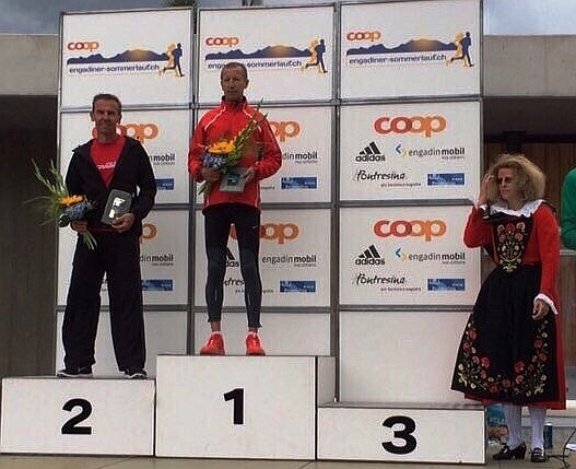 Fredy auf dem Podest seiner AK