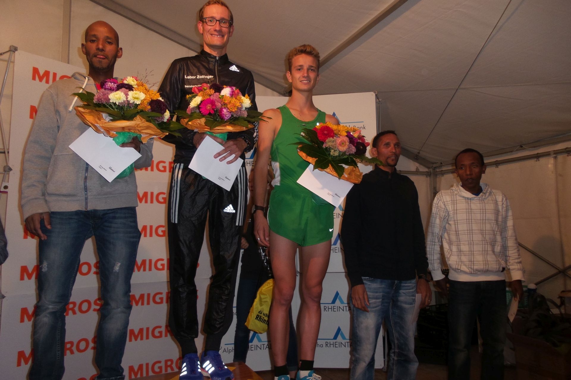 Siegerehrung Männer Elite