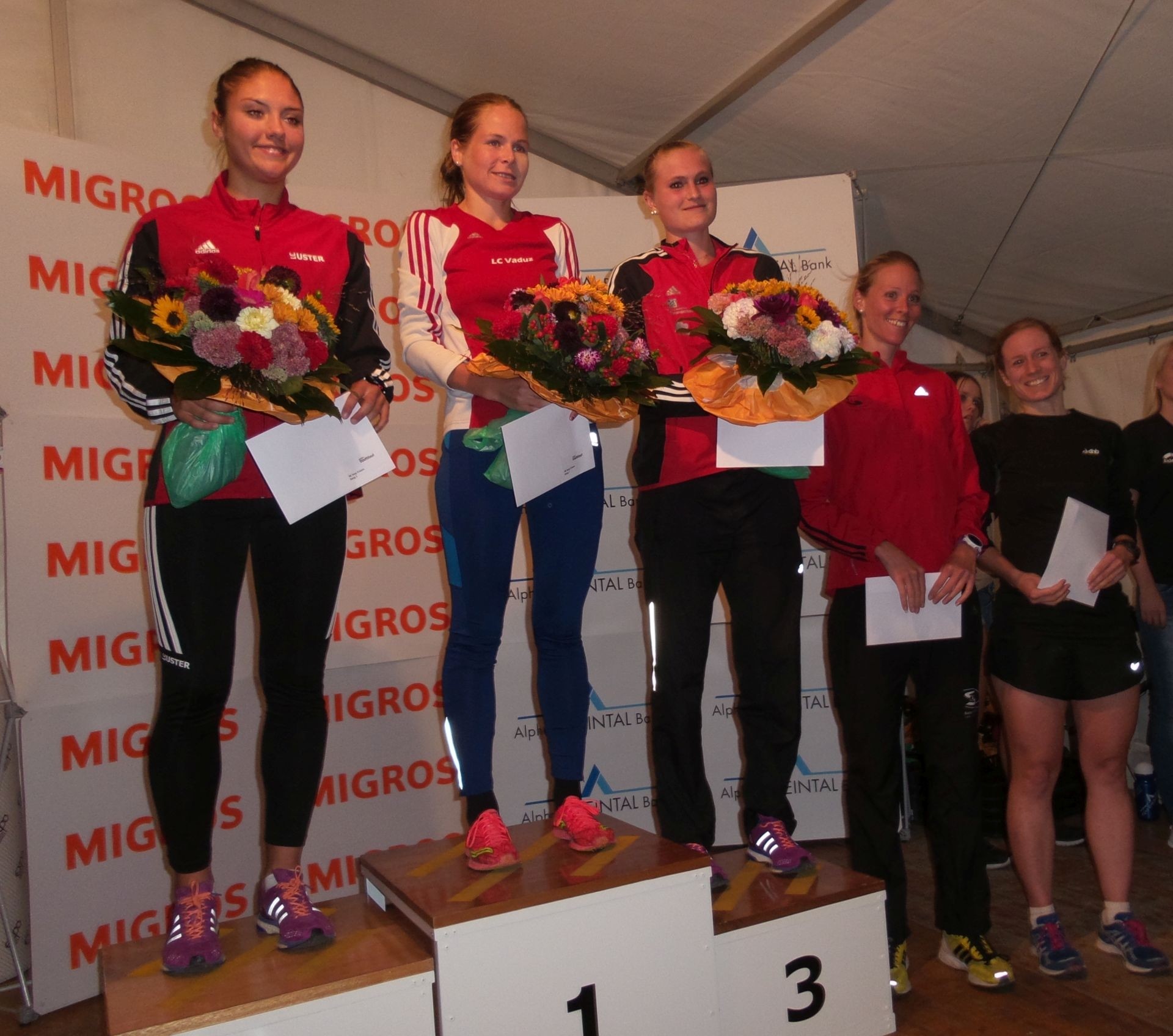 Siegerehrung Frauen Elite