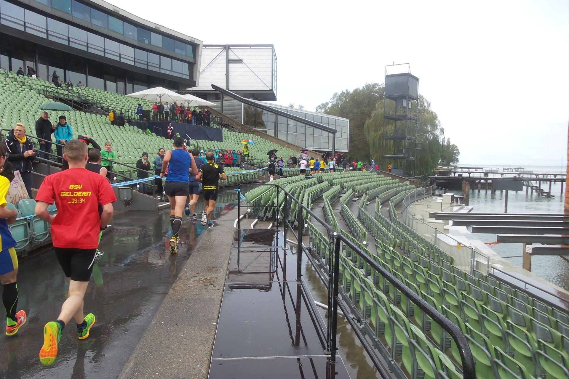 Ein Highlight der Strecke: Vorbei an der Bregenzer Festspiel-Seebühne