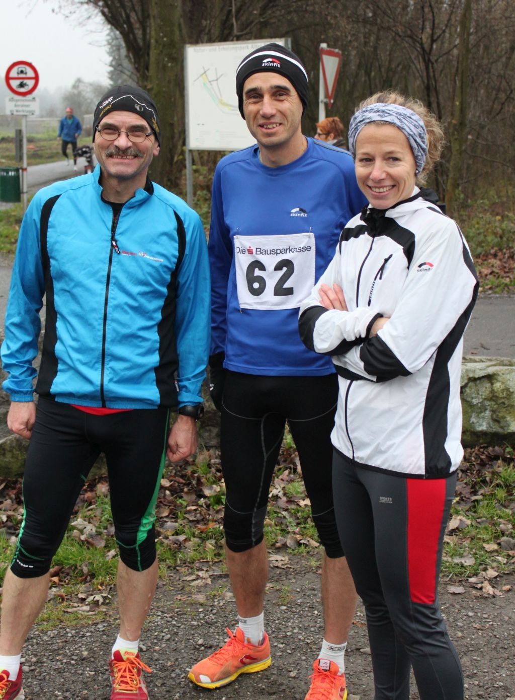 Vor dem Start: bekannte Gesichter