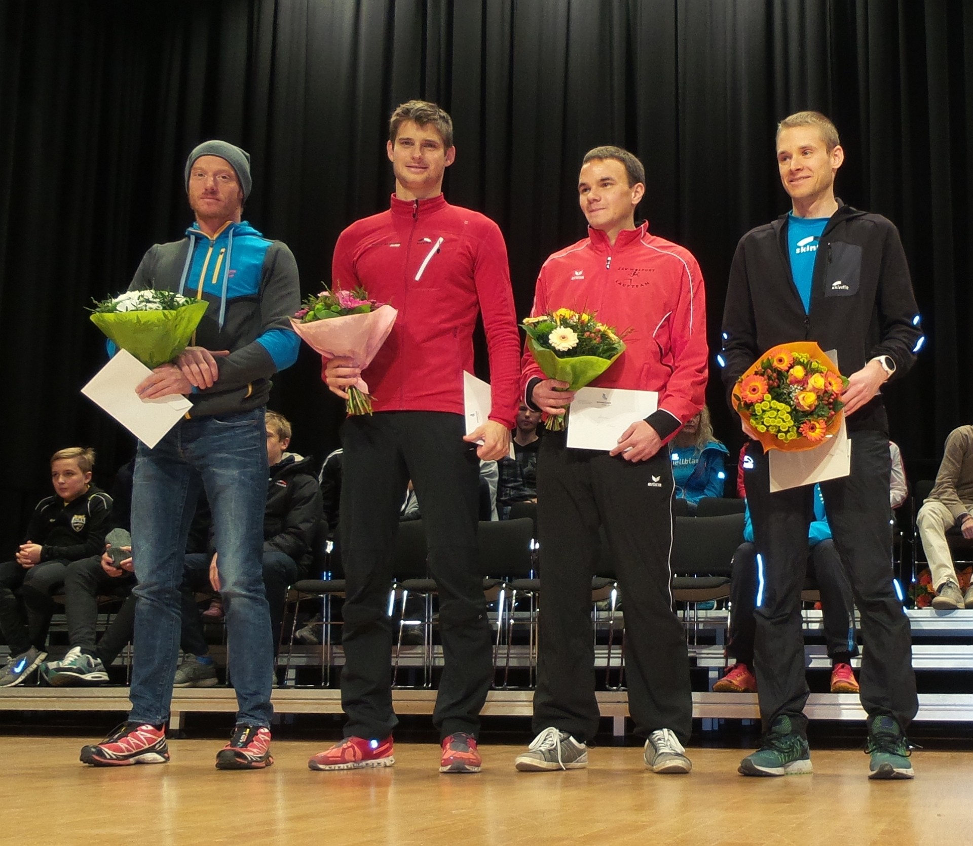 Die schnellsten Männer overall