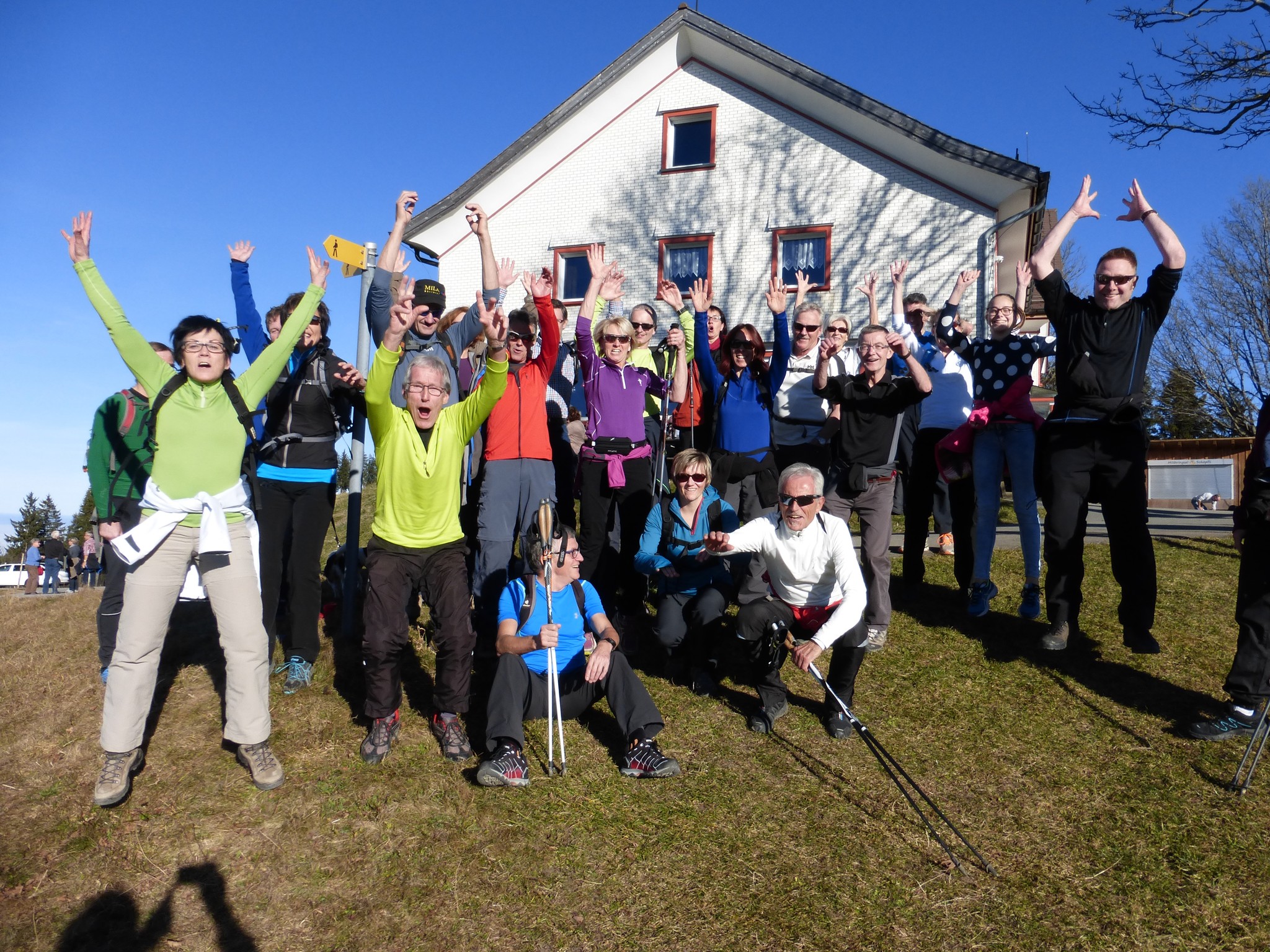 Milas gehen hoch hinaus