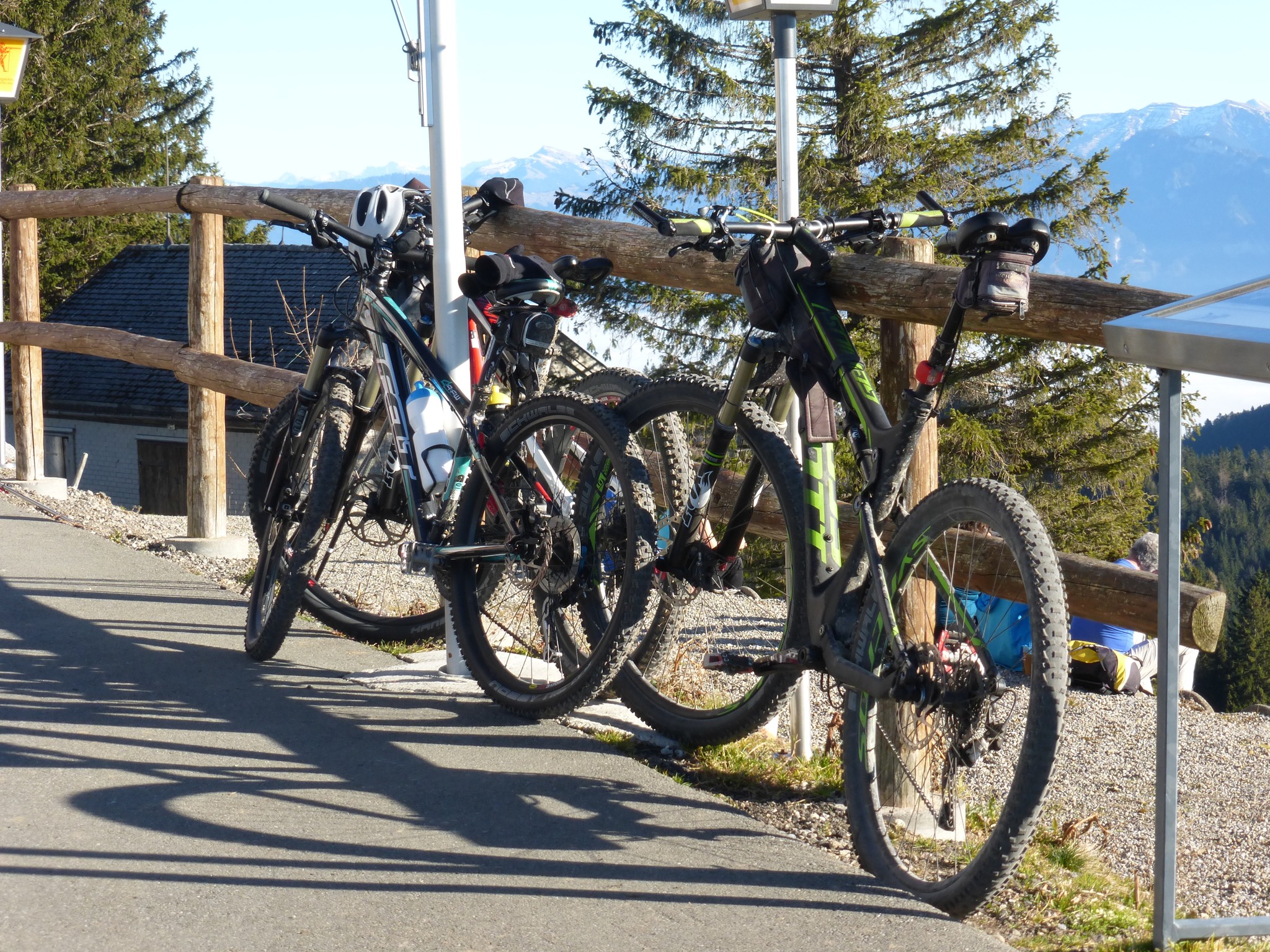 Im Dezember auf Biketour