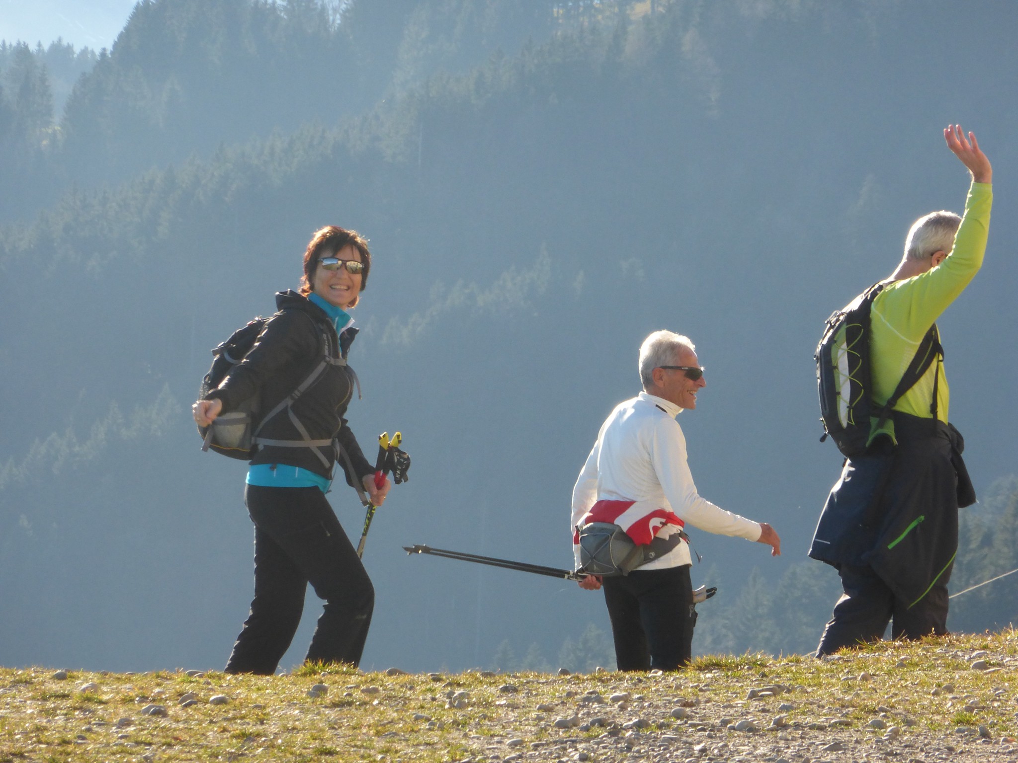 Doris, Gebi und Andreas