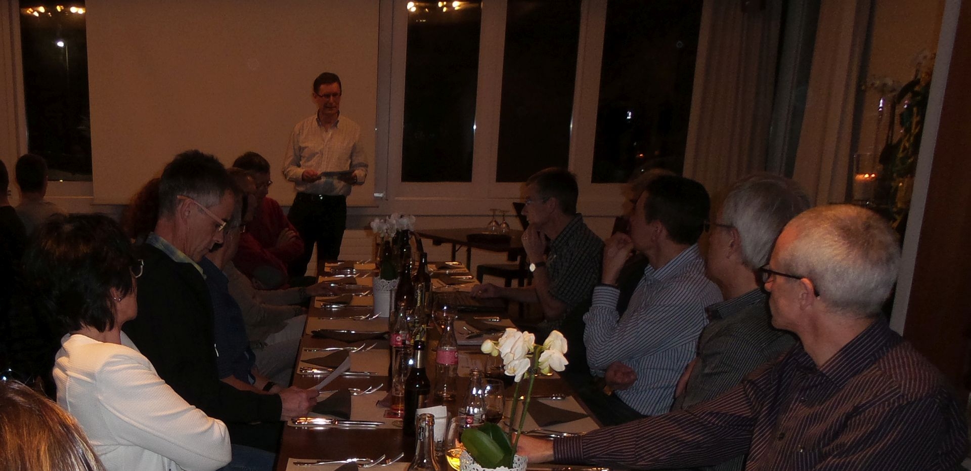 Aufmerksame Zuhörer …..