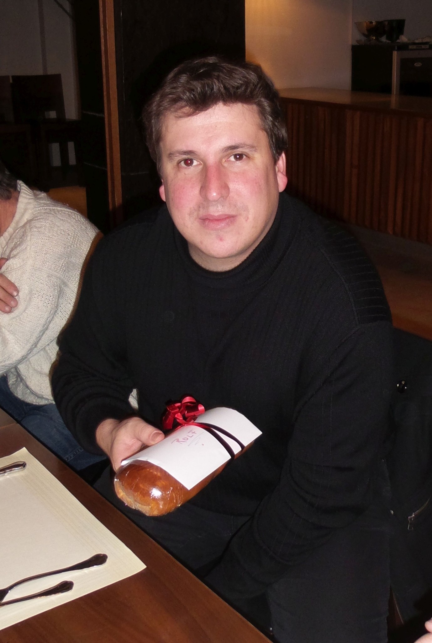 Ehrung und Dank an Rolf, Verantwortlich für die Mila-Homepage