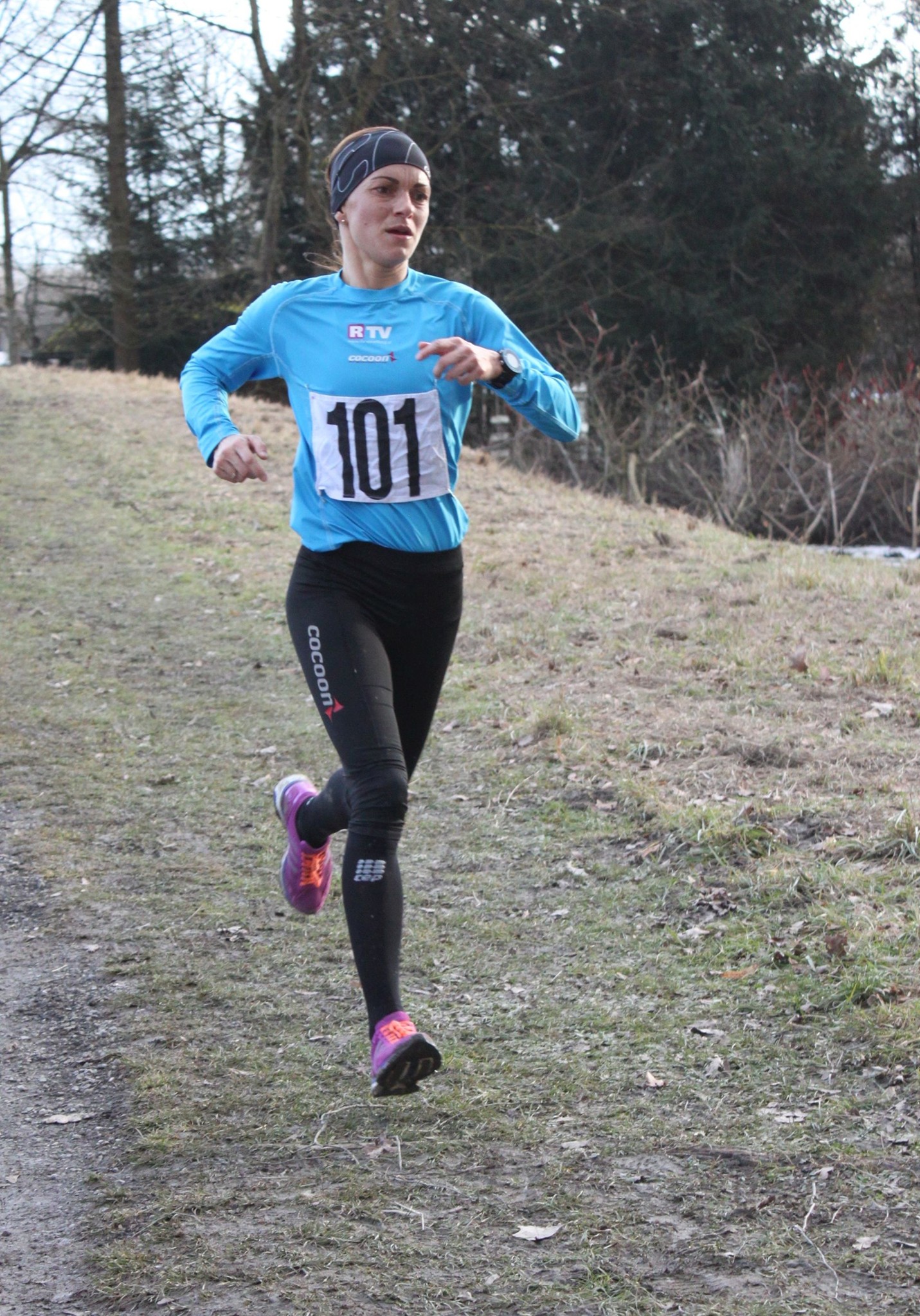 Sandra Urach, die schnellste Frau über 18 Km