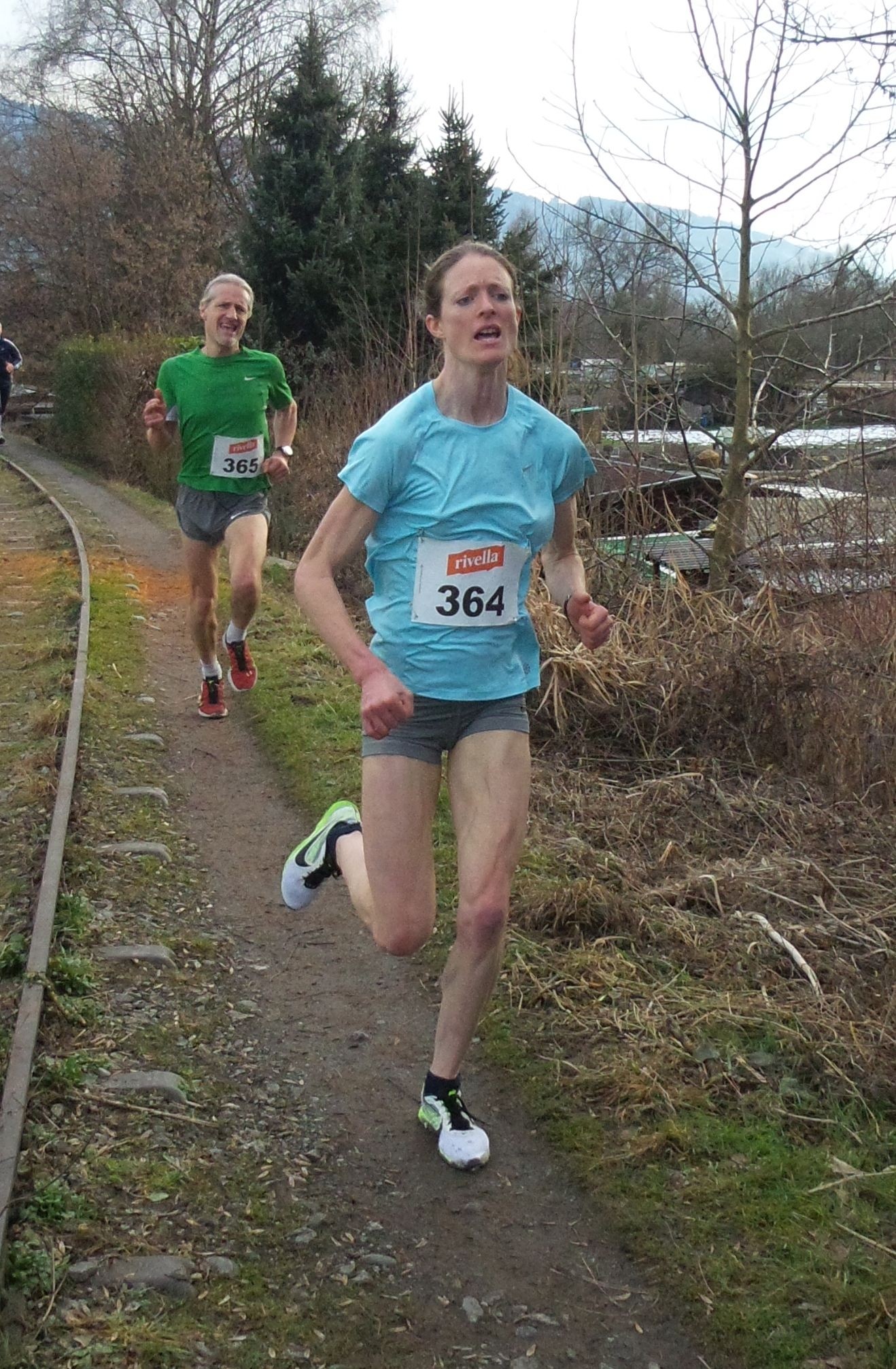 Andrea Mayr, die überlegene Siegerin (und 2. Overall) über 6 Km bei den Frauen