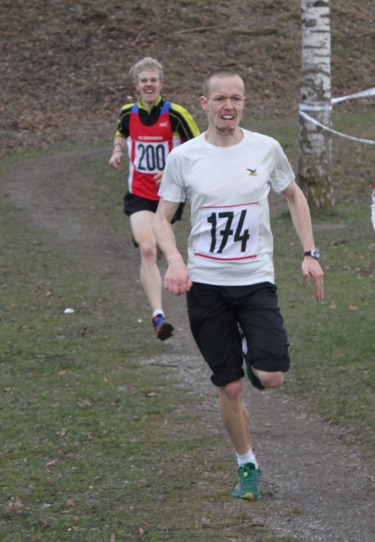 Tagessieger Thomas Niederegger vor Jakob Mayer