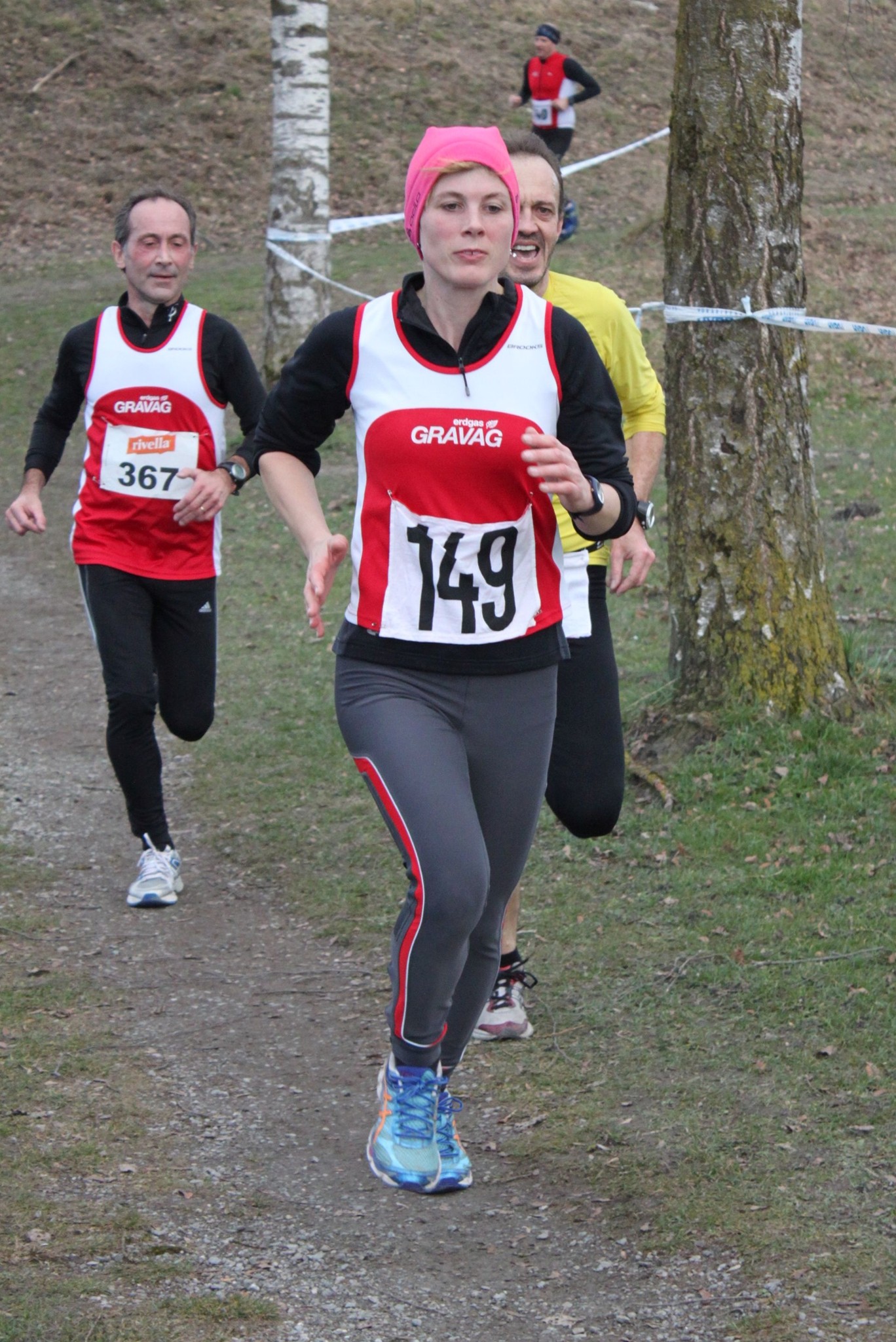 Therese verfolgt von Albino