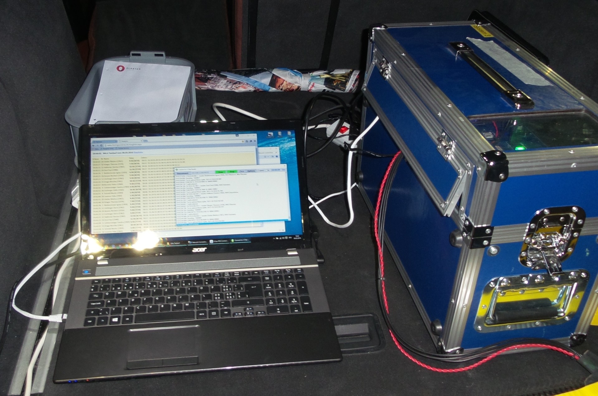 Dank perfekter IT sind die Resultate sofort bekannt