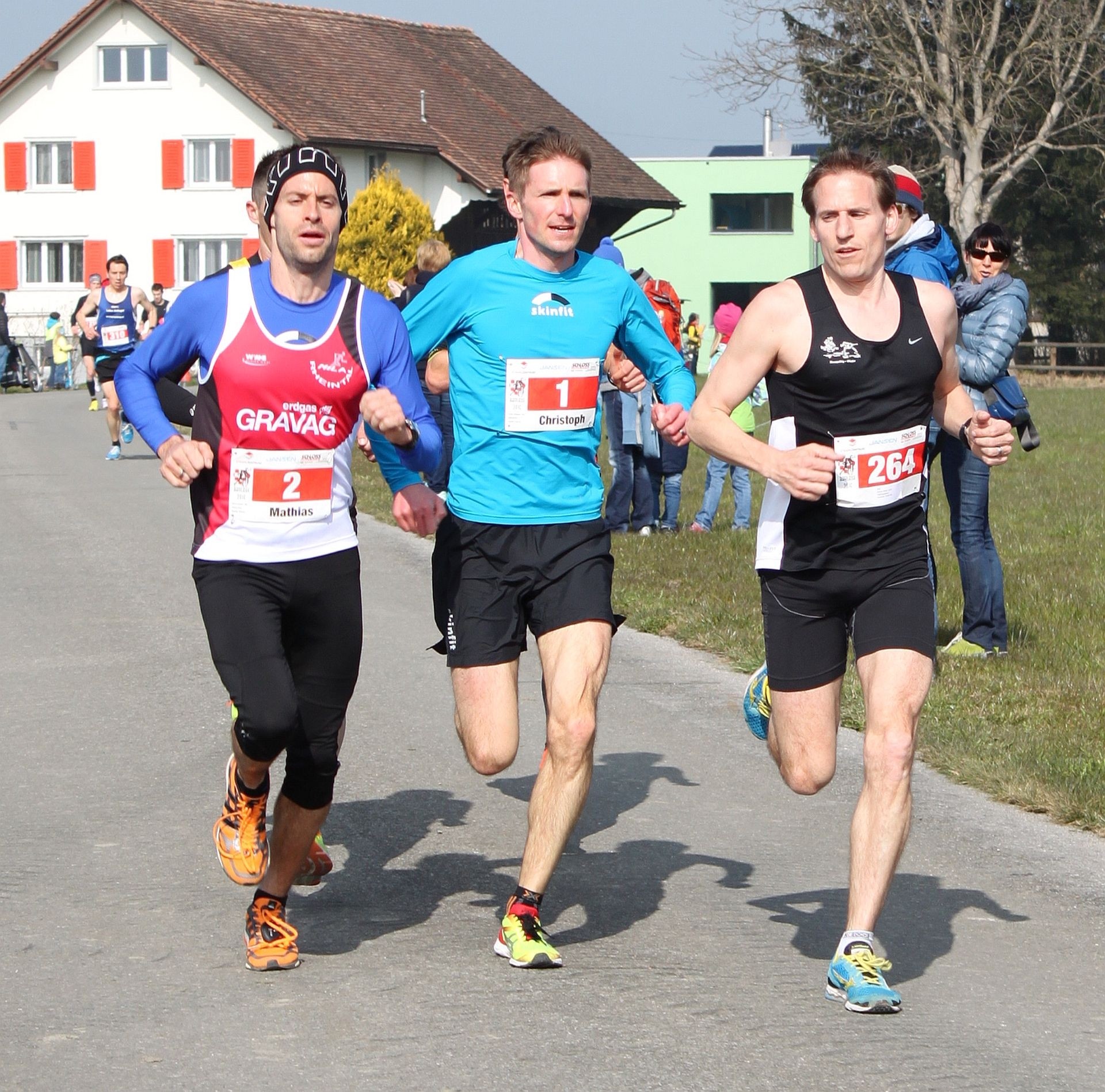 Mathias zusammen mit Christoph Schefer und Adrian Marti