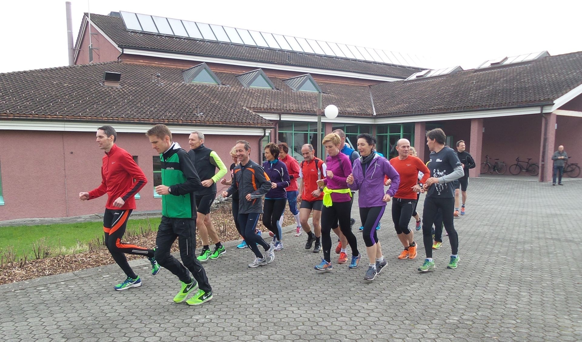 Christoph leitet sein Mustertraining