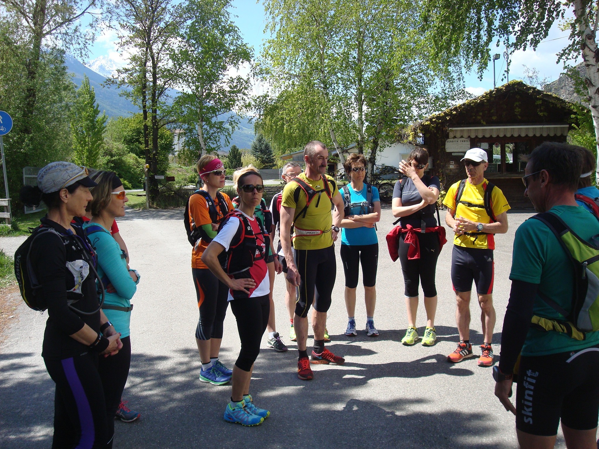 Walking, Gruppe 1 und Gruppe 2