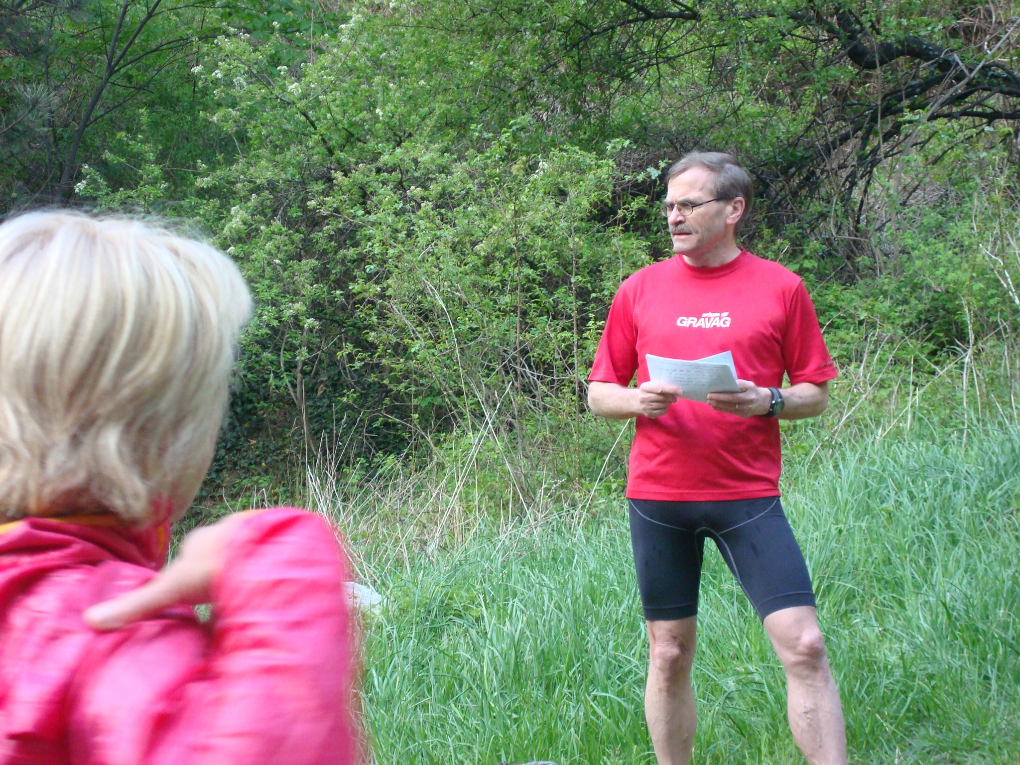 Erklärungen von Felix zum Training