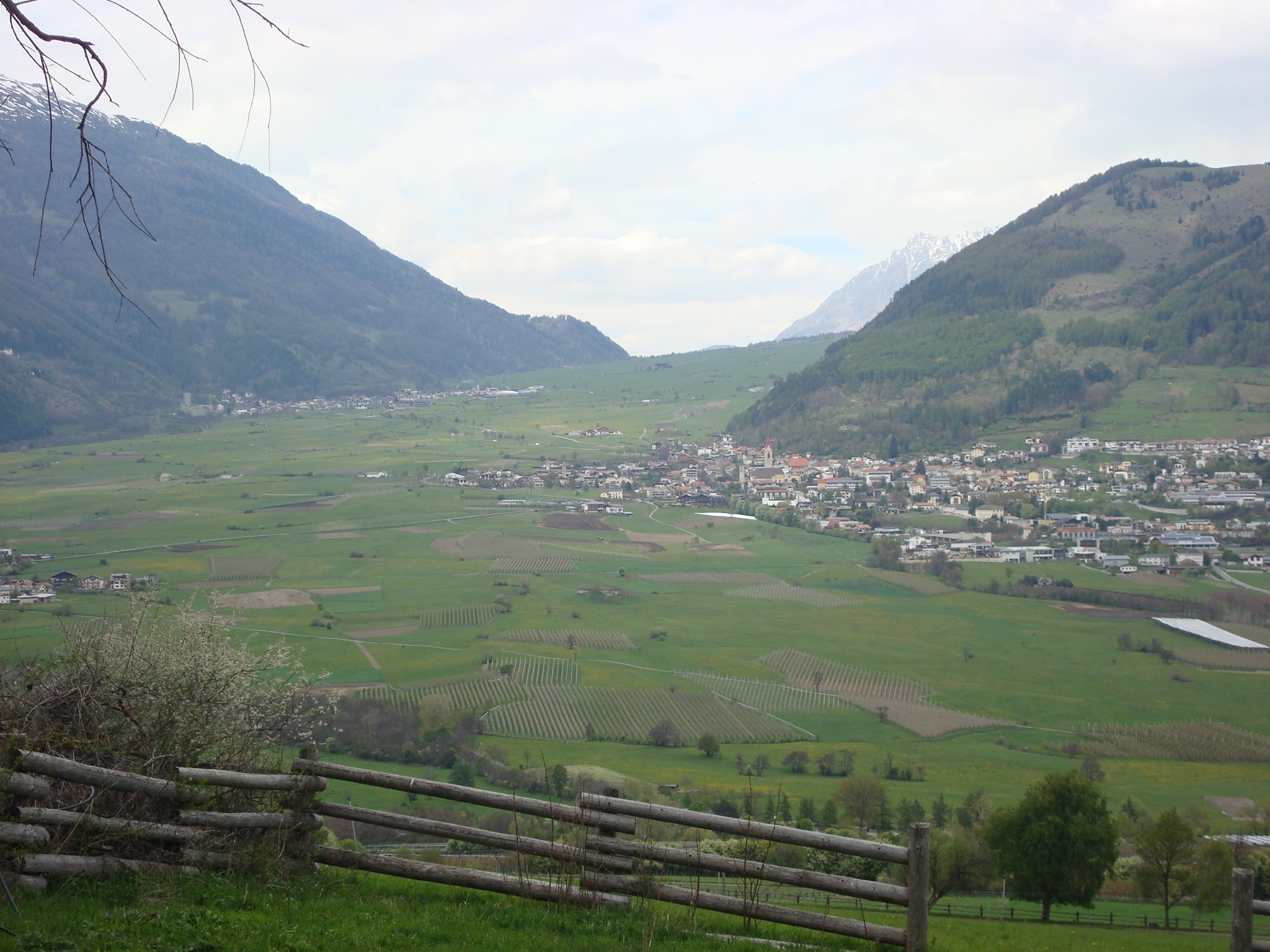 Blick zum Reschenpass