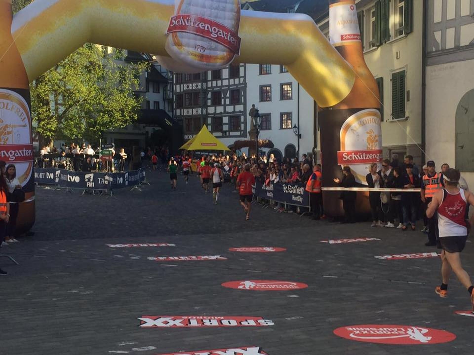 Stimmung im Zentrum St. Gallens