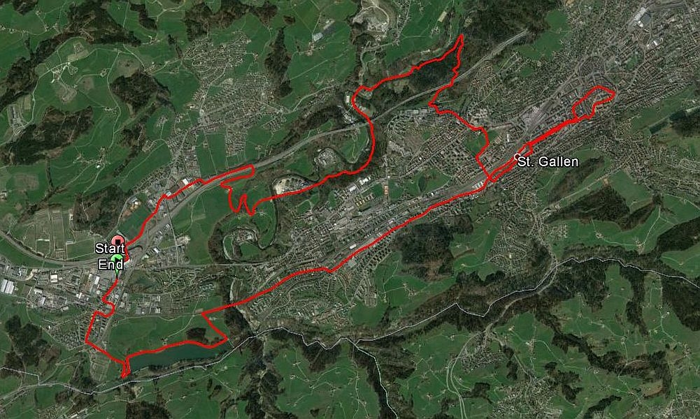 Strecke Halbmarathon 2016