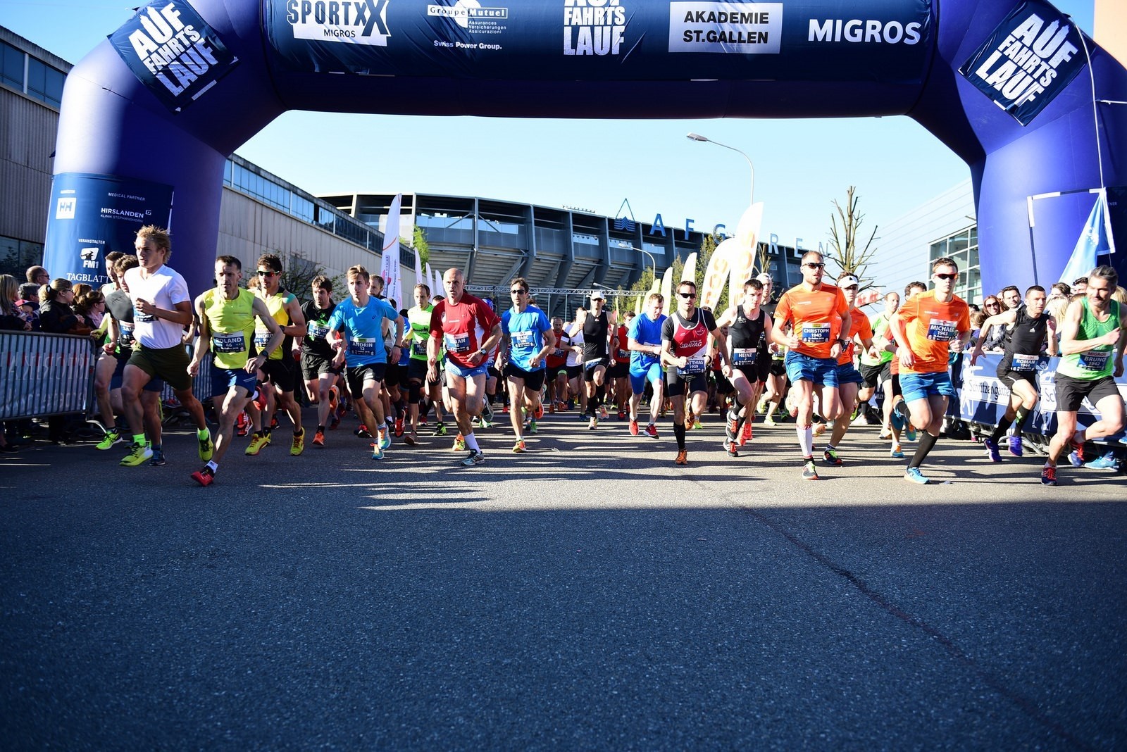 … gestartet