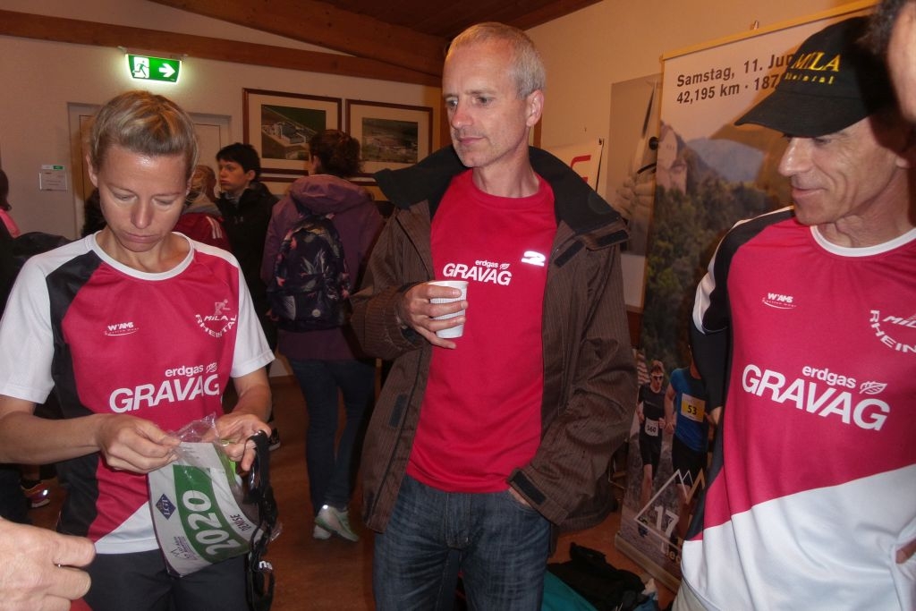 Vorbereitung zum Start