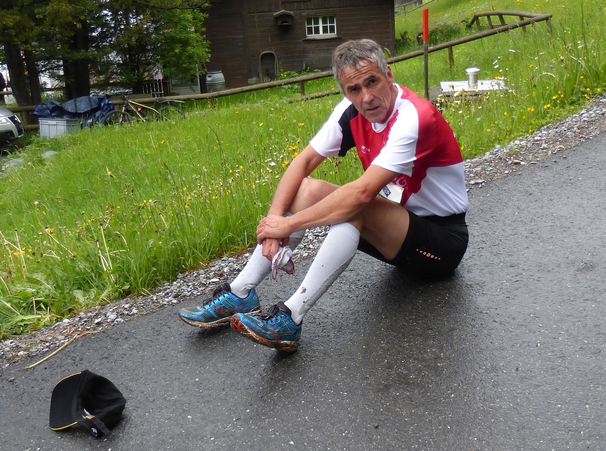 Rolf hat seinen Teil bei der Stafette geleistet