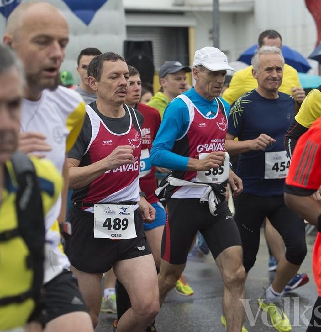 Roland und Berni gehen auf die Strecke