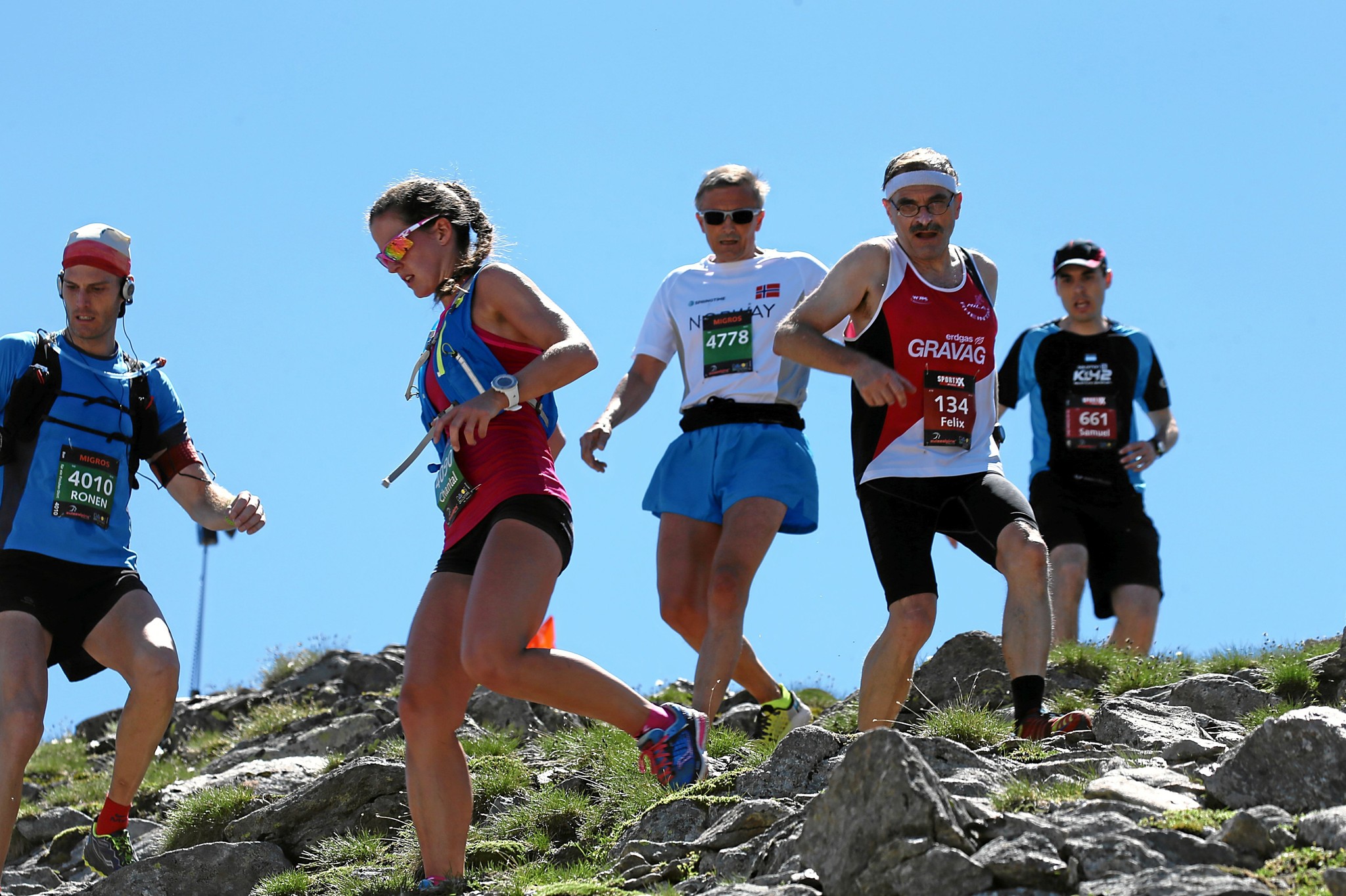 Felix auf dem Sertigpass