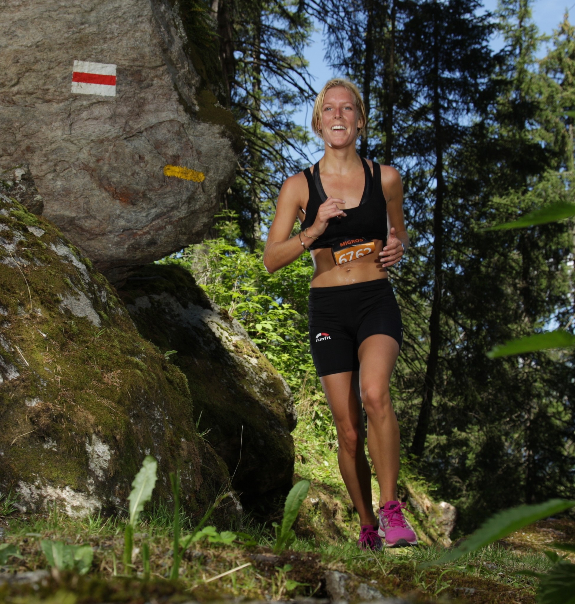 Mela im Waldabschnitt des K21