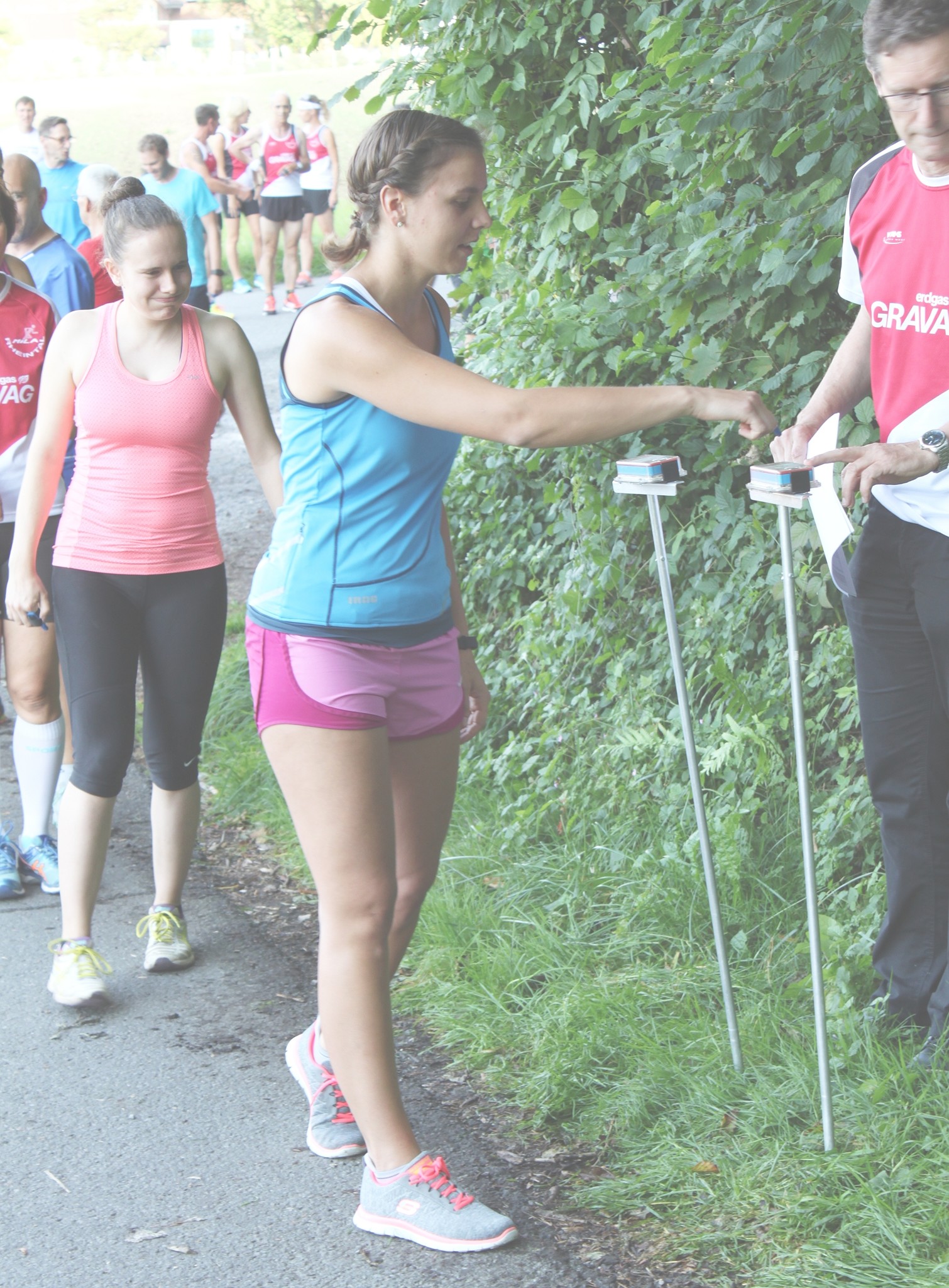 Mit dem Batch wird die Startzeit ausgelöst …….