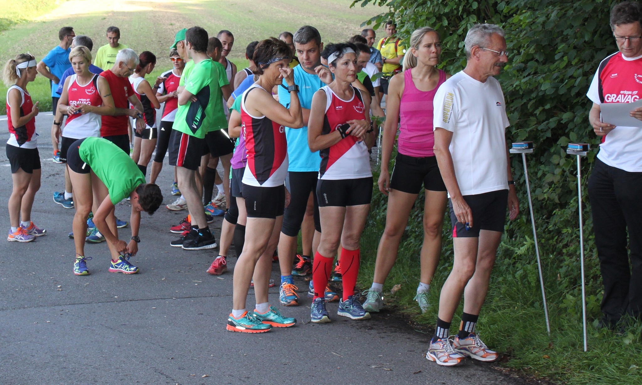 Einzelstarts alle 15 Sekunden