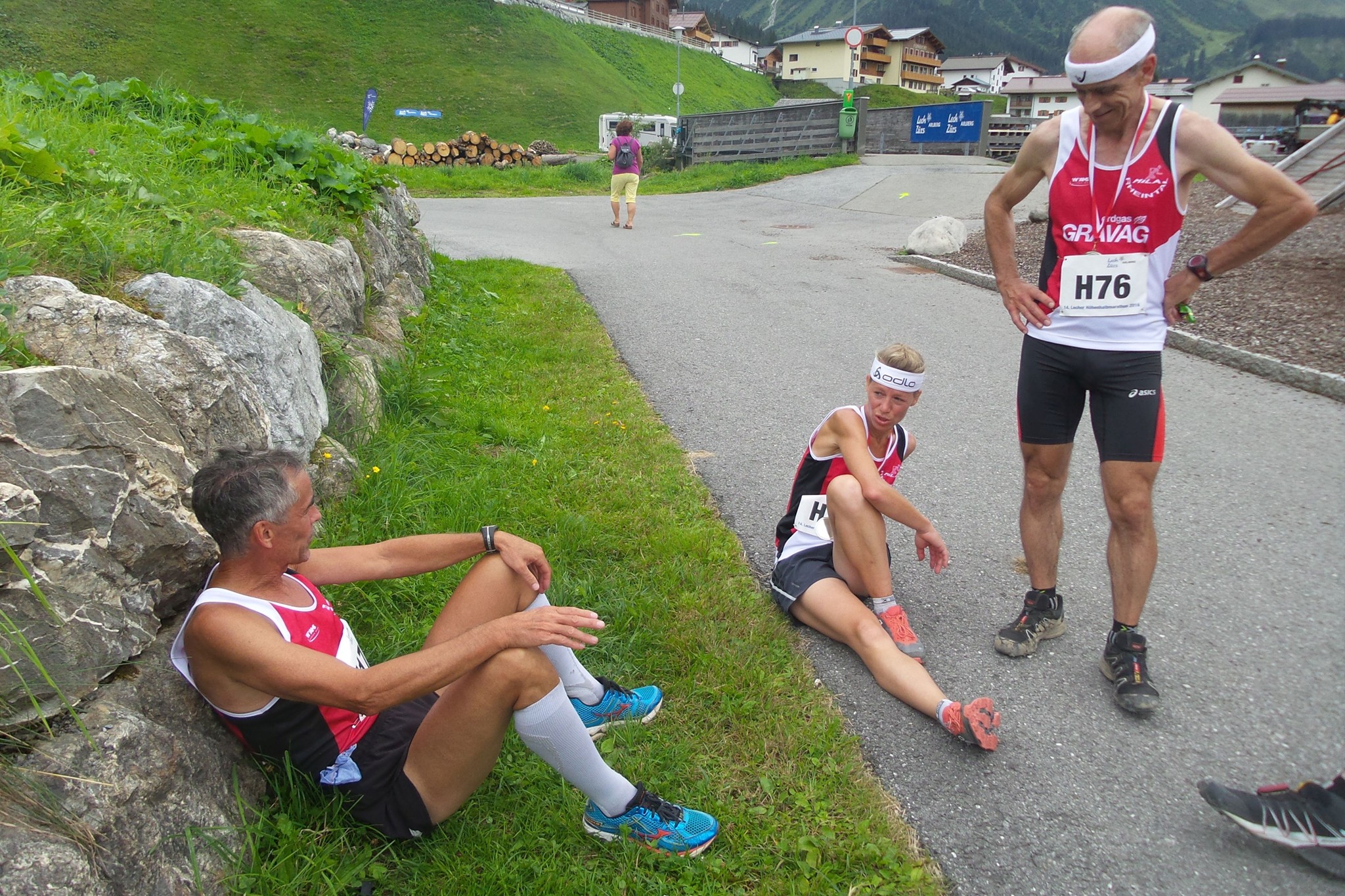 erster Meinungsaustausch im Ziel