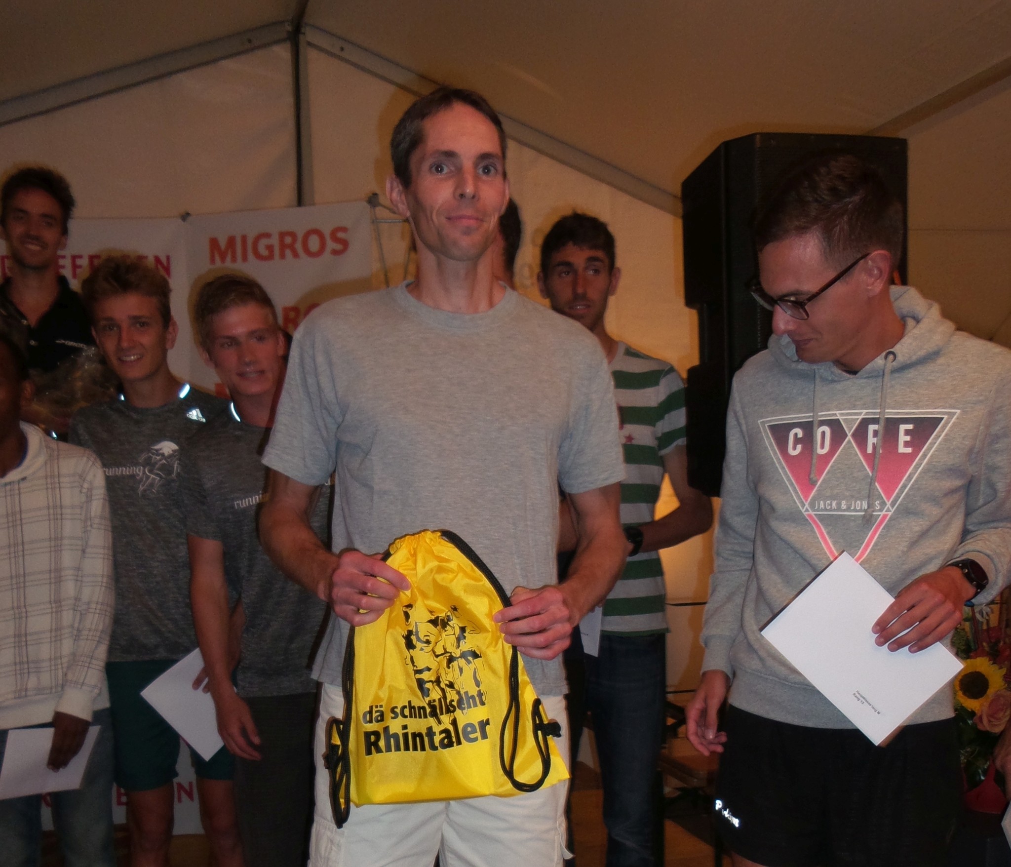 Zoltan, der schnellste Rheintaler Herren overall