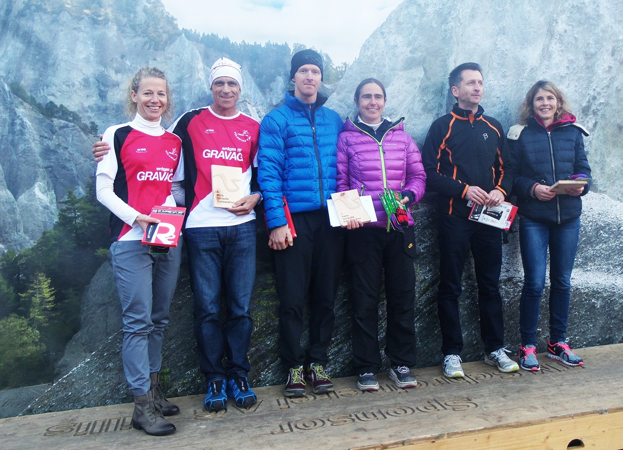 Siegerehrung Couples: Denise und Berni auf Rang drei
