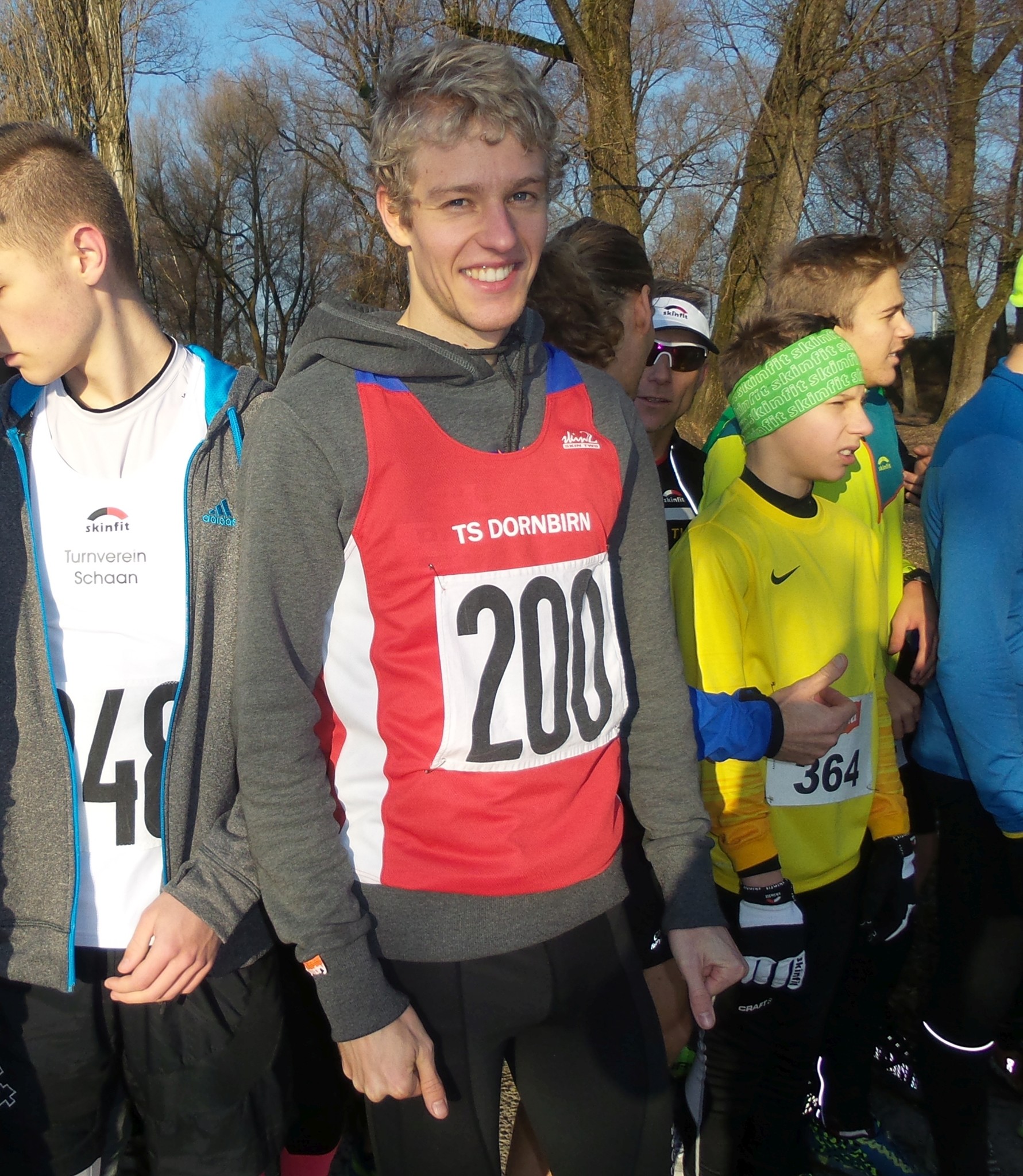 Jakob Mayer bestritt (nur) den Vorlauf über 3 Km und gewann diesen überlegen.