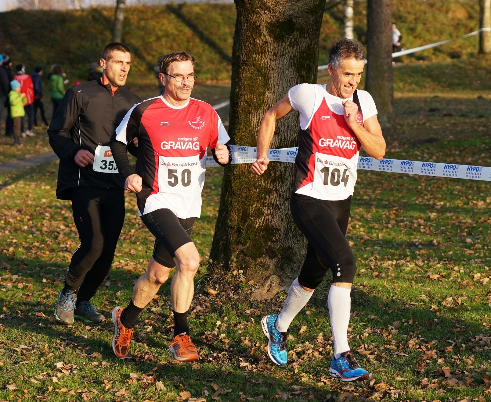 Rolf und Felix nach einer Runde