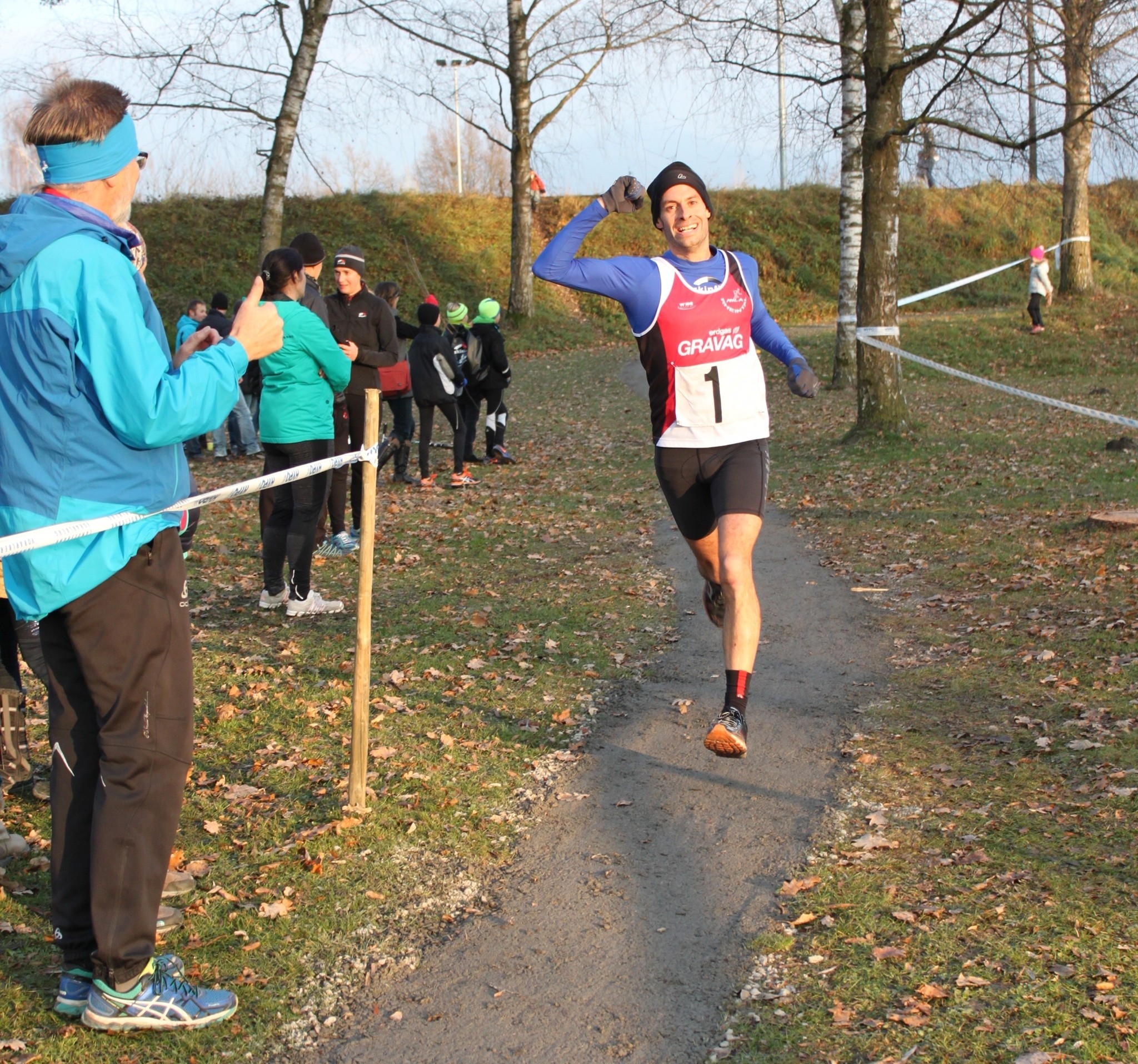 Mathias auf den letzten Metern