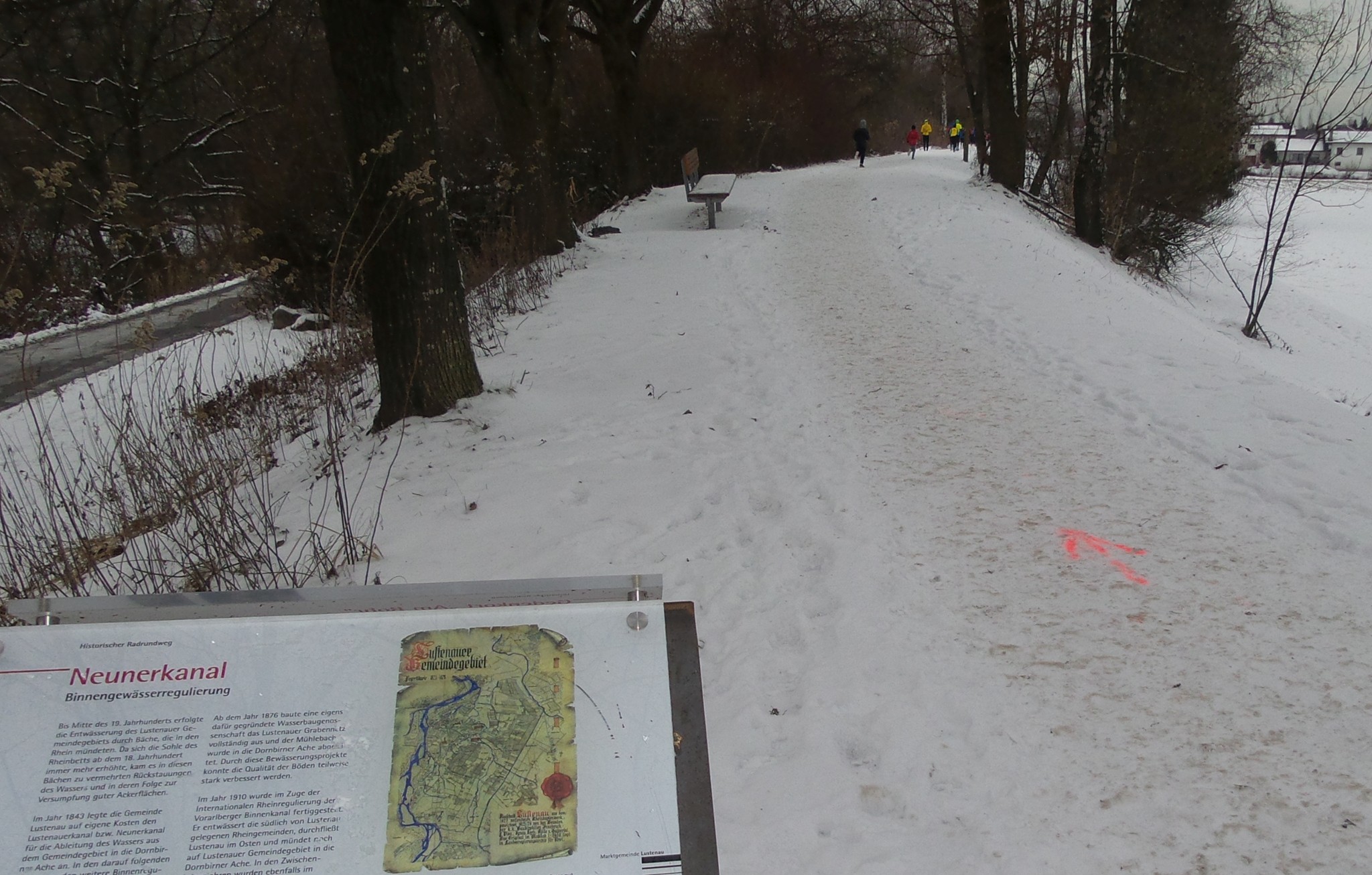 Erschwerend zum Schnee kommen die Minustemperaturen dazu