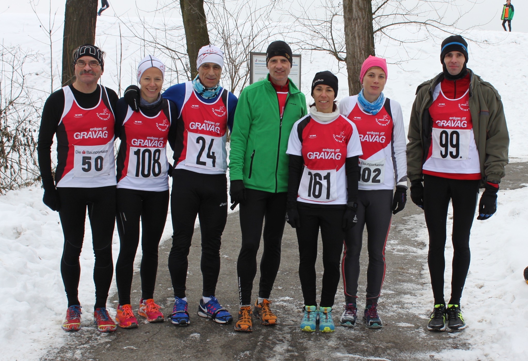 Milas zum Start bereit