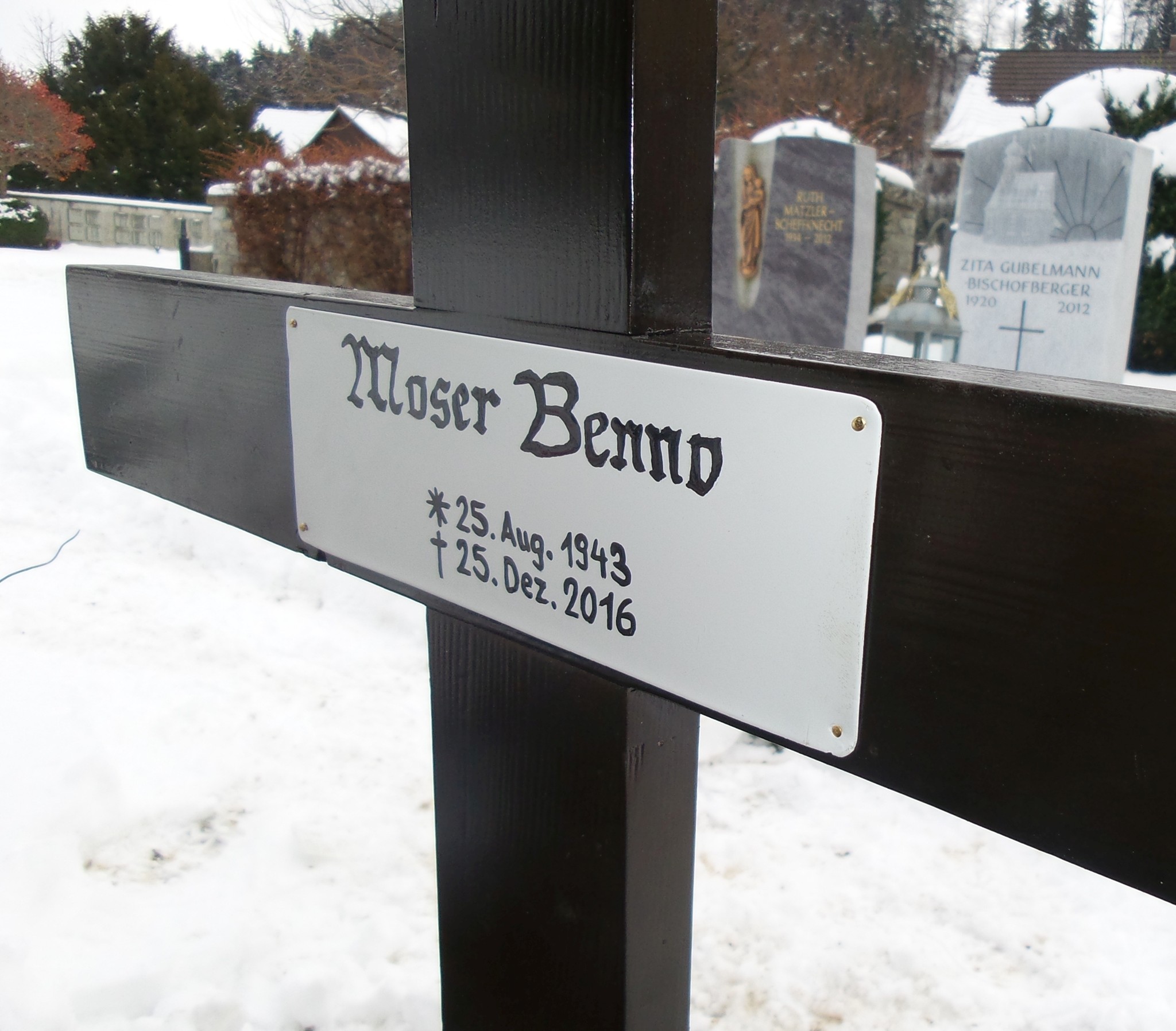 Gedenken an Benno Moser