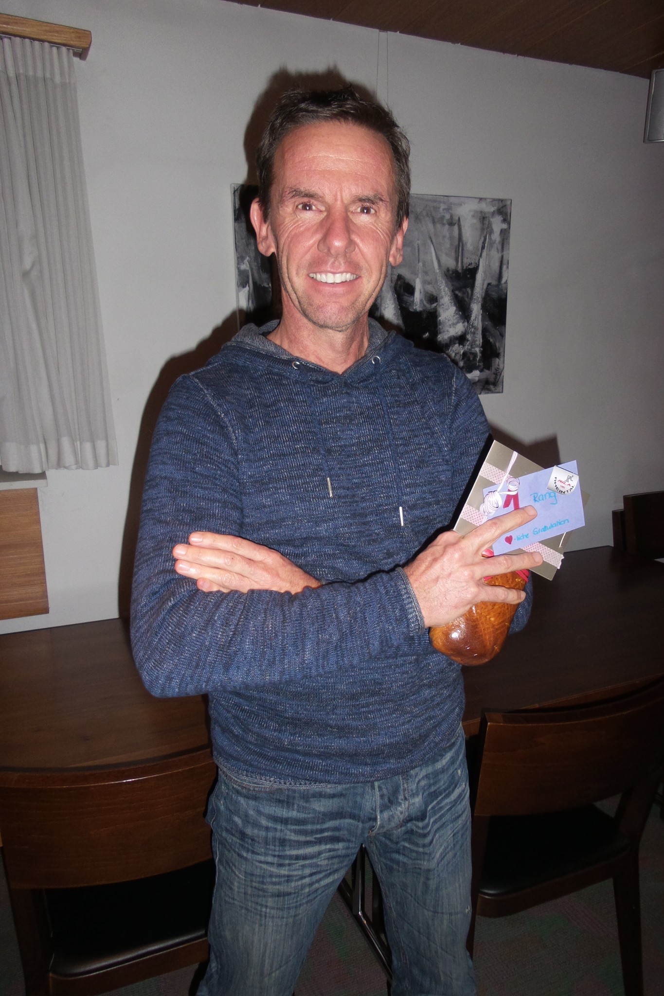 Fredy Schmid, ex aequo-Sieger der Mila-Meisterschaft 2016, war an der Versammlung dabei