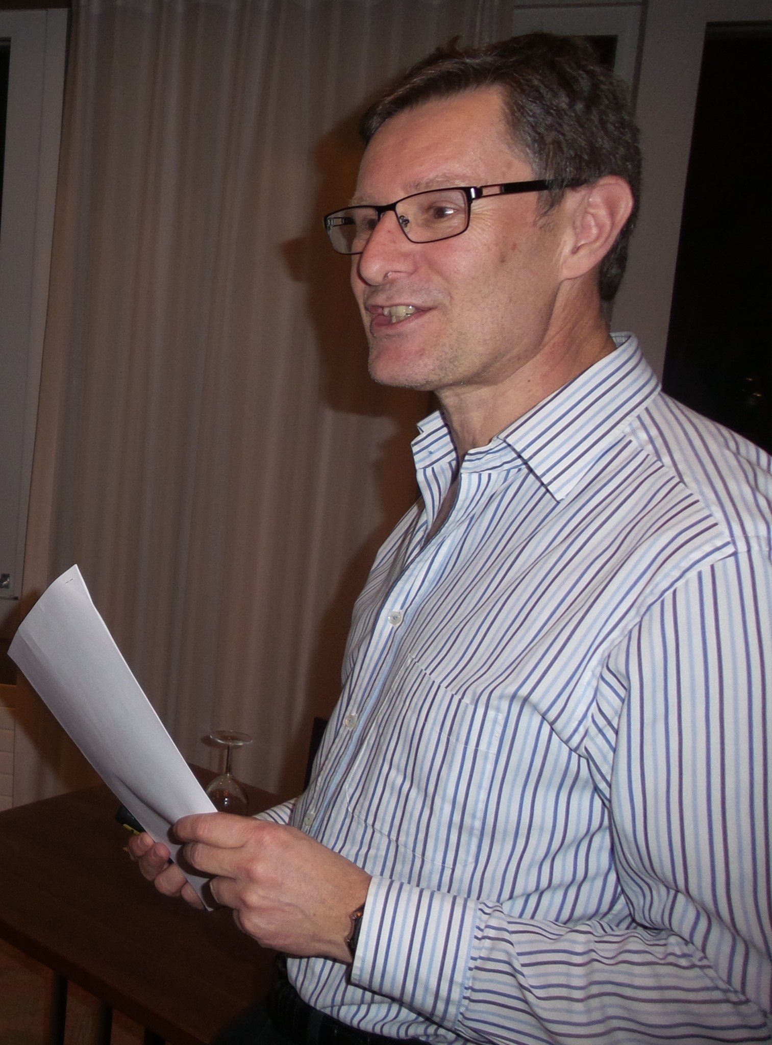 Präsident Heinz Brunner