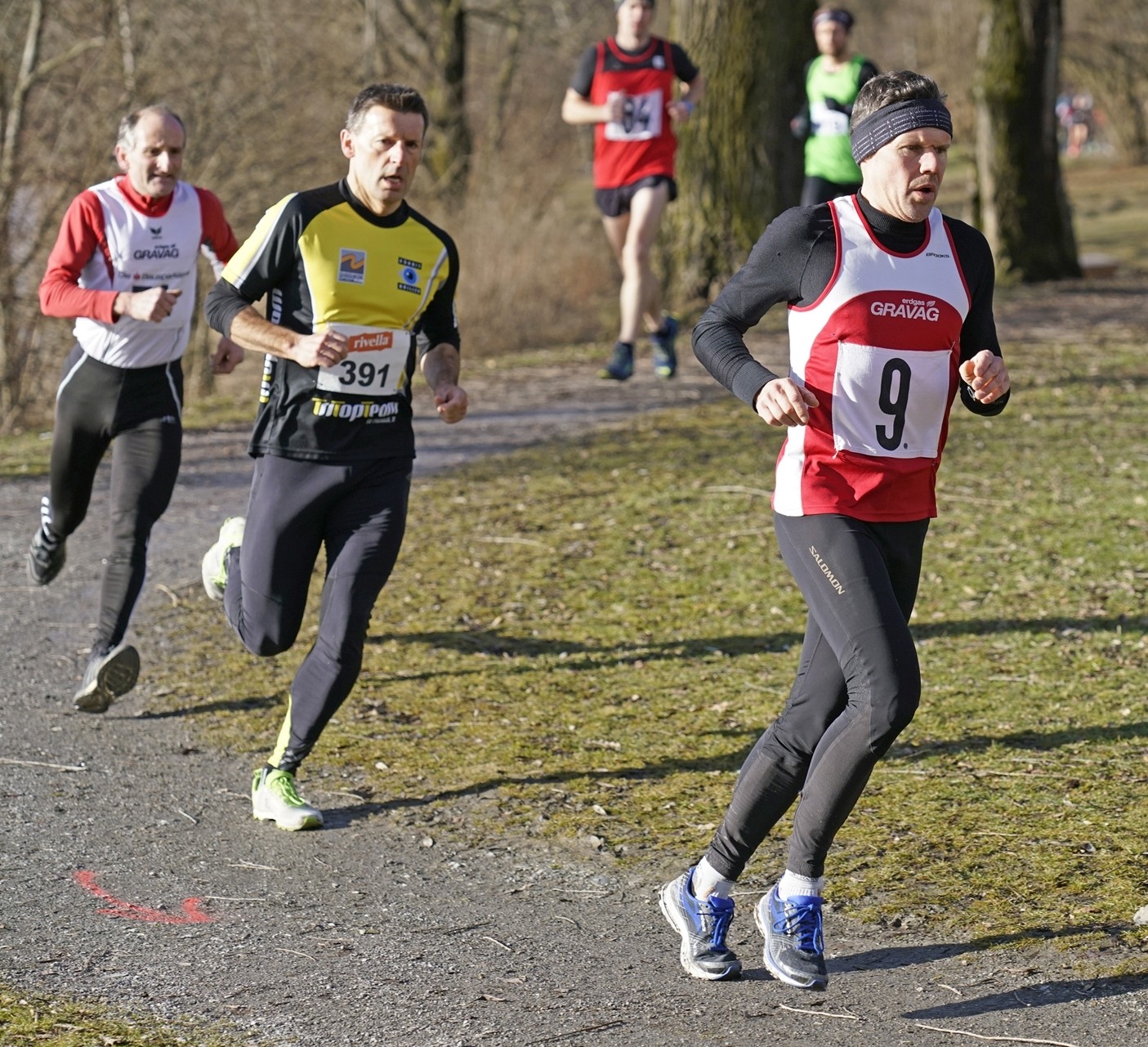 Guido vor Dani Büchel und Markus