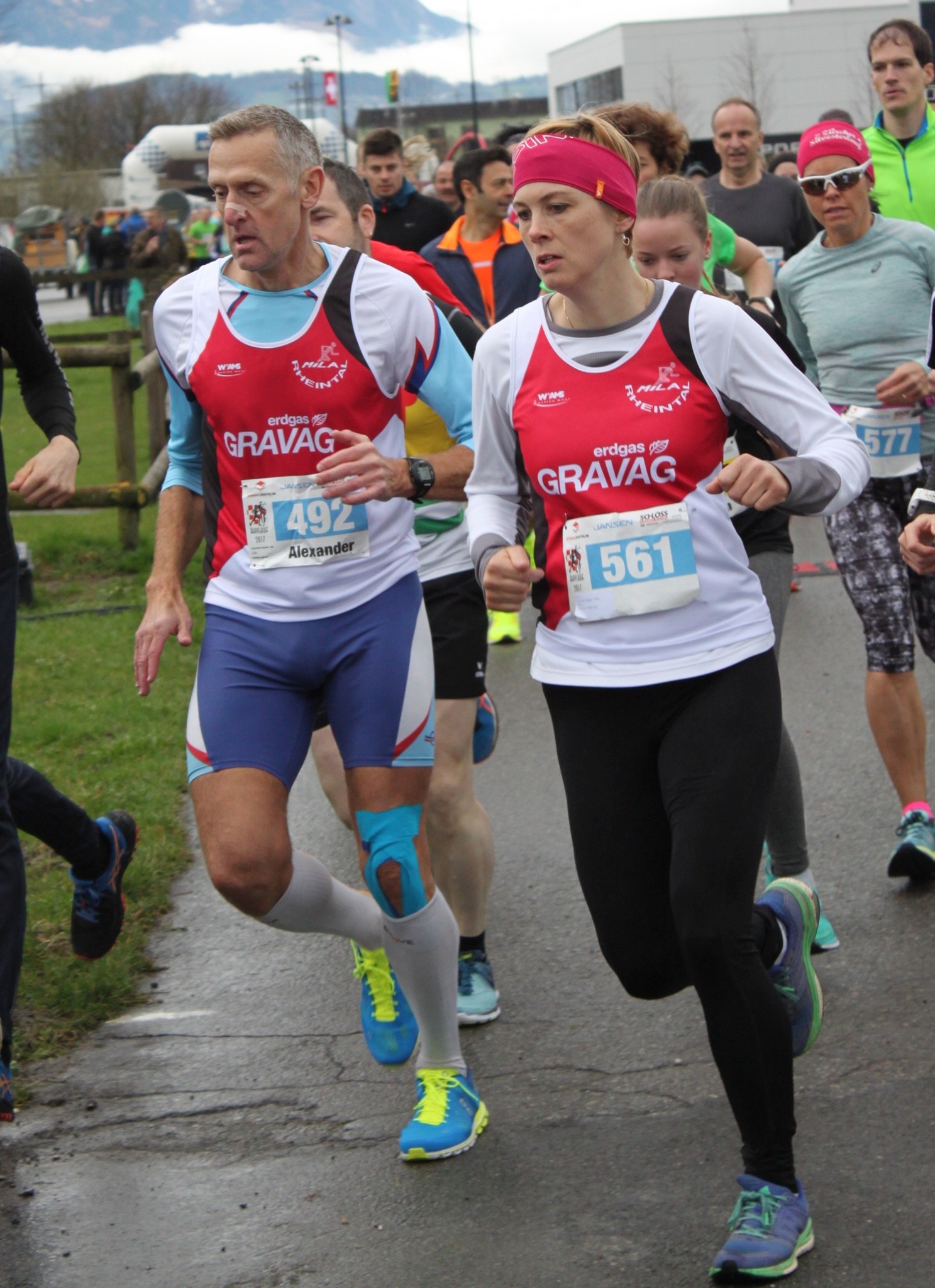 Alexander zusammen mit Therese