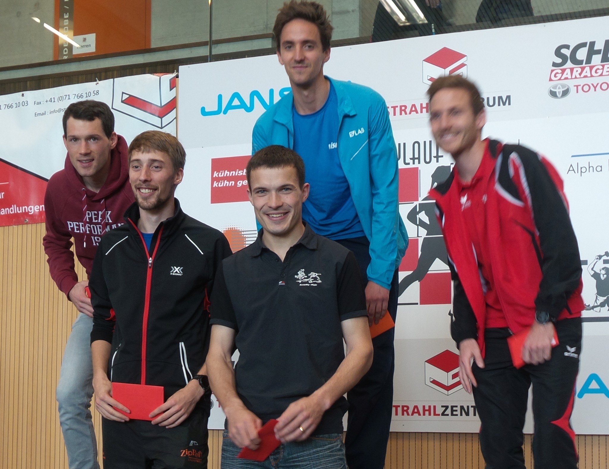 Siegerehrung Elite Männer Halbmarathon