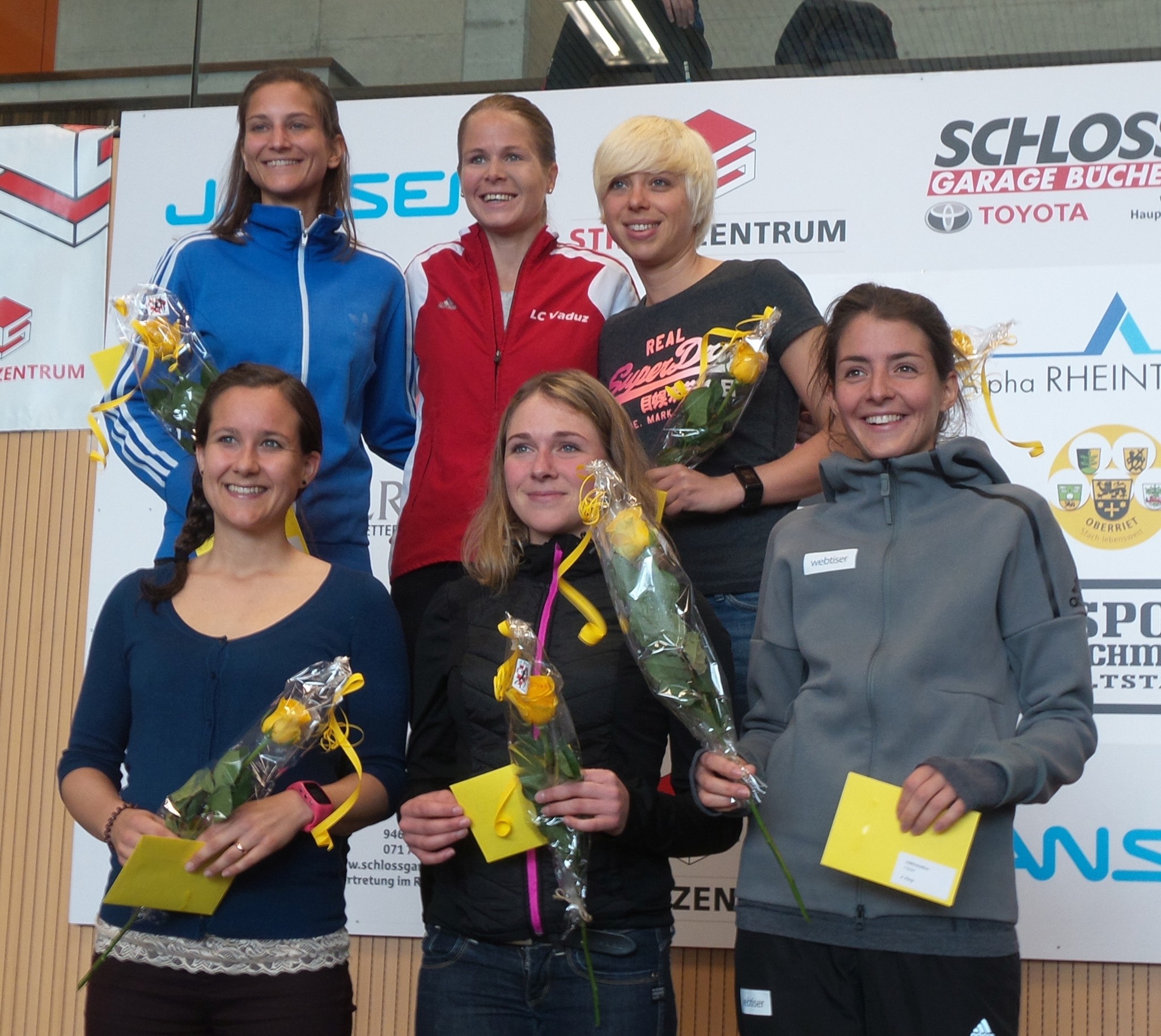 Siegerehrung Elite Frauen Halbmarathon